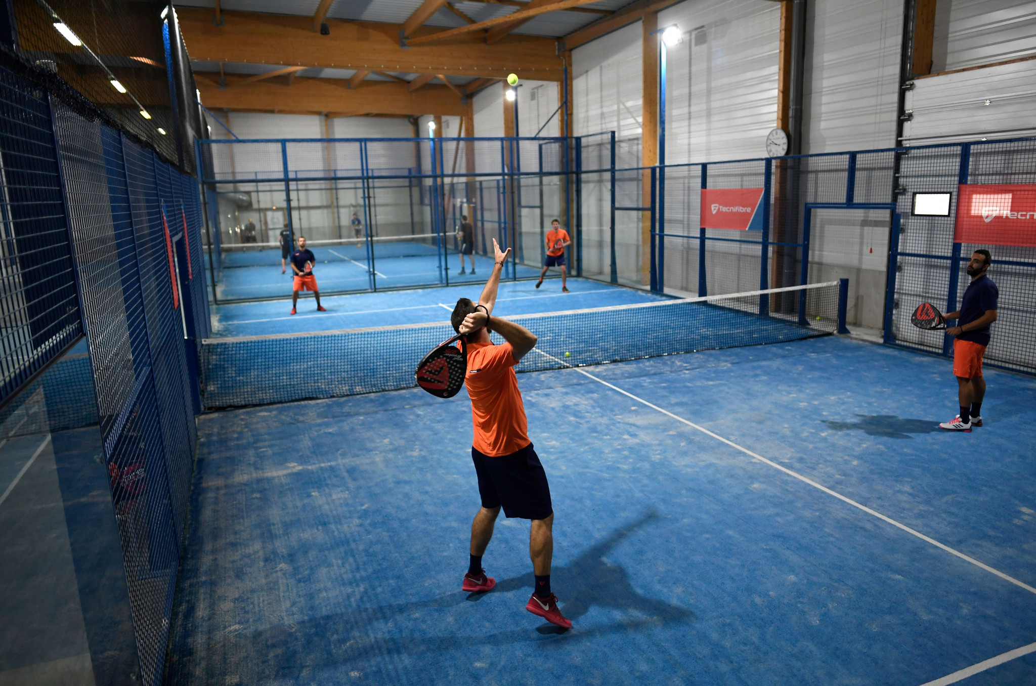 Padel is seen as one of the fastest growing sports in Europe ©Getty Images