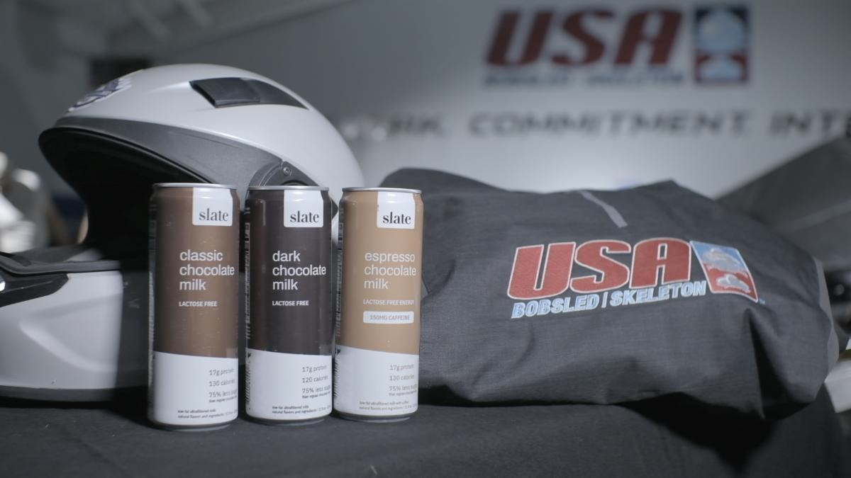 Slate Milk becomes official supplier of USA Bobsled and Skeleton