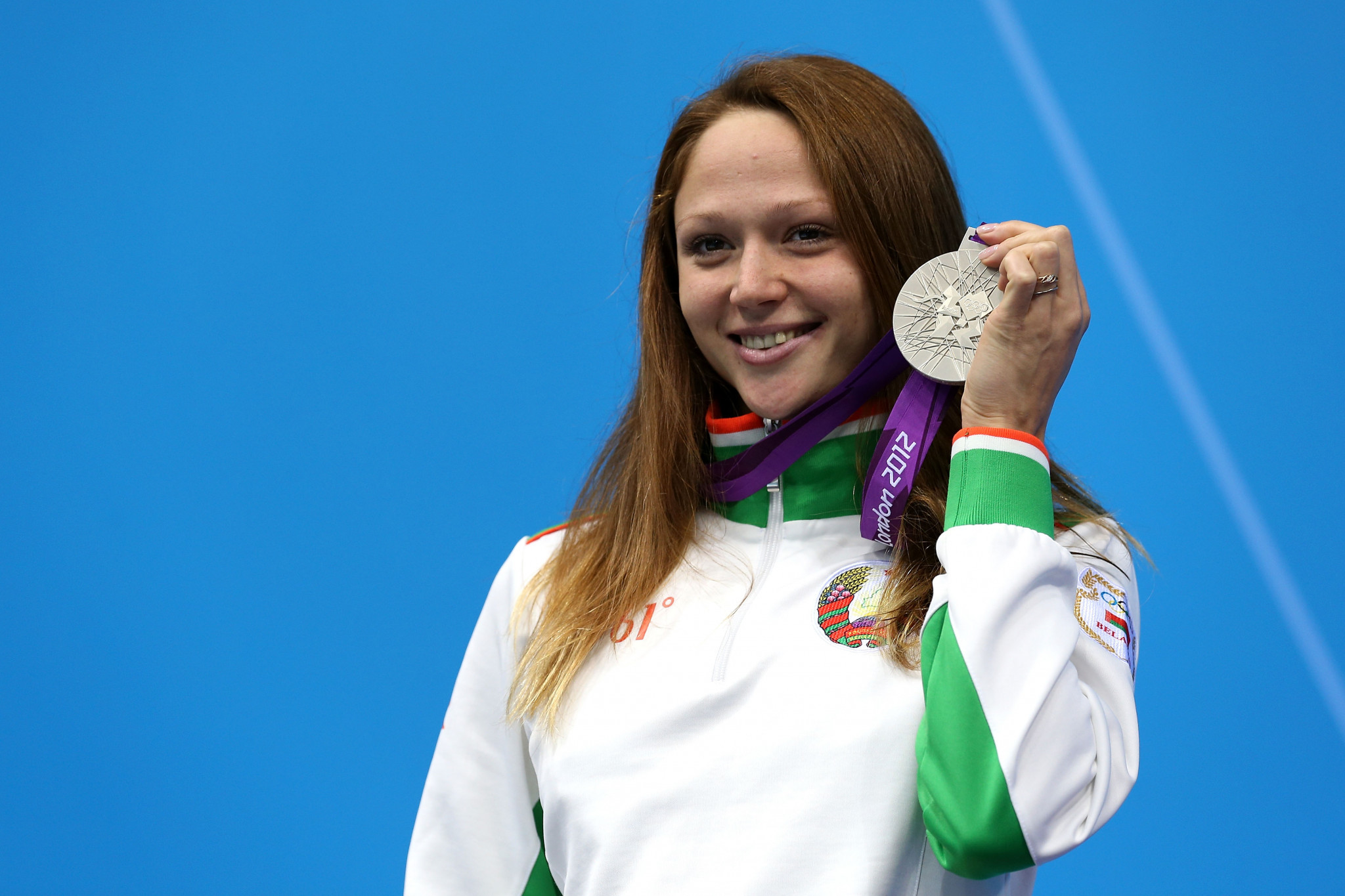 Aliaksandra Herasimenia is a three-time Olympic medallist for Belarus ©Getty Images