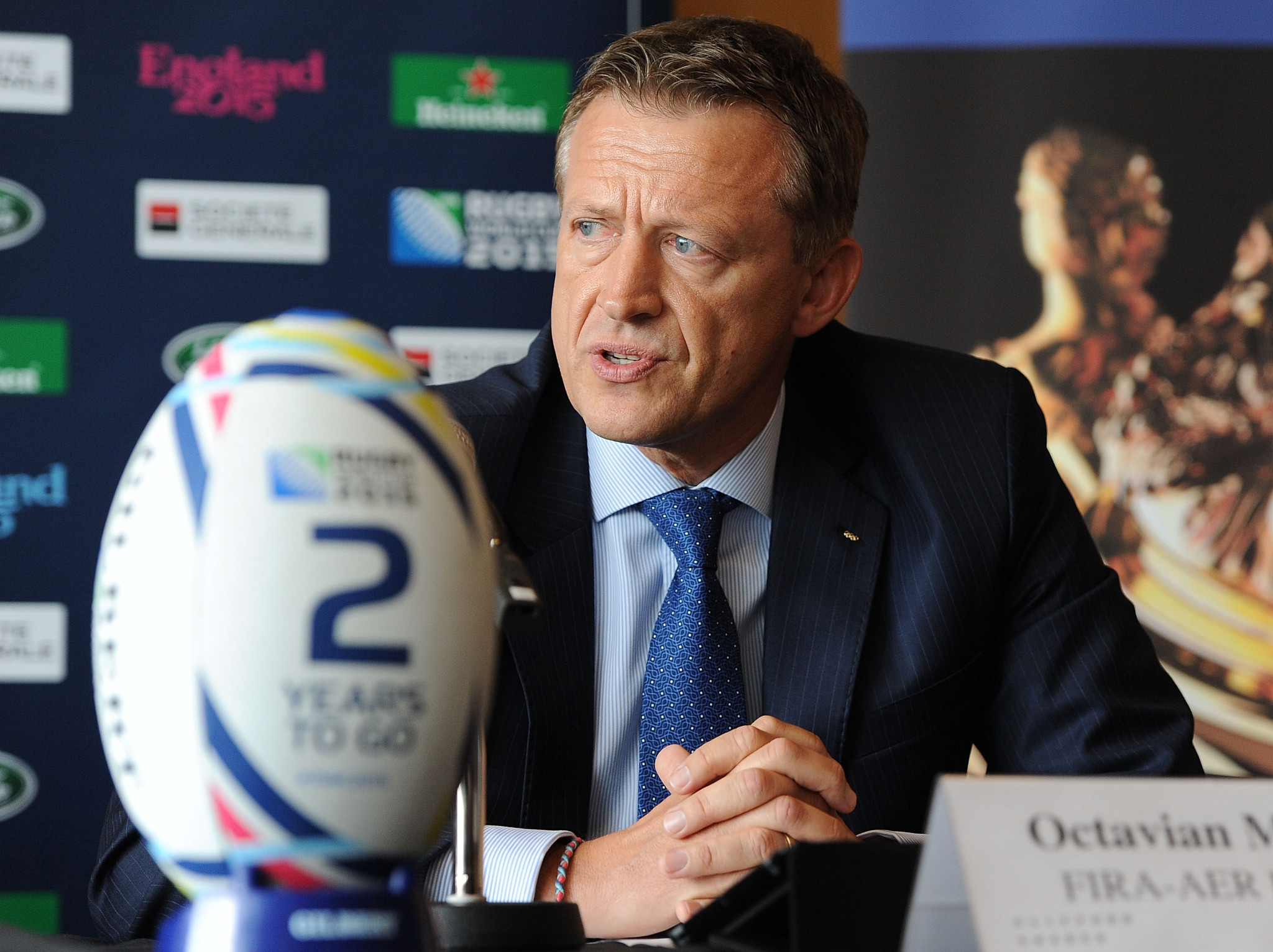 Octavian Morariu has been President of Rugby Europe since 2013 ©Getty Images