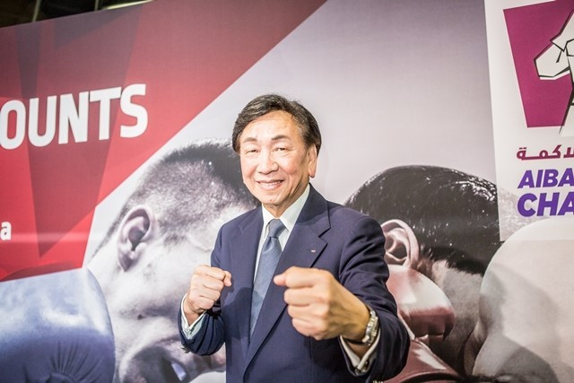 C K Wu says this year will be a special one for AIBA ©AIBA