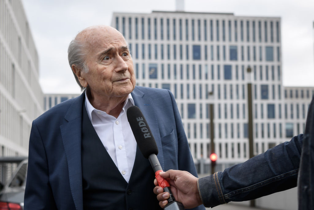 Sepp Blatter has revealed he tested positive for COVID-19 in November ©Getty Images