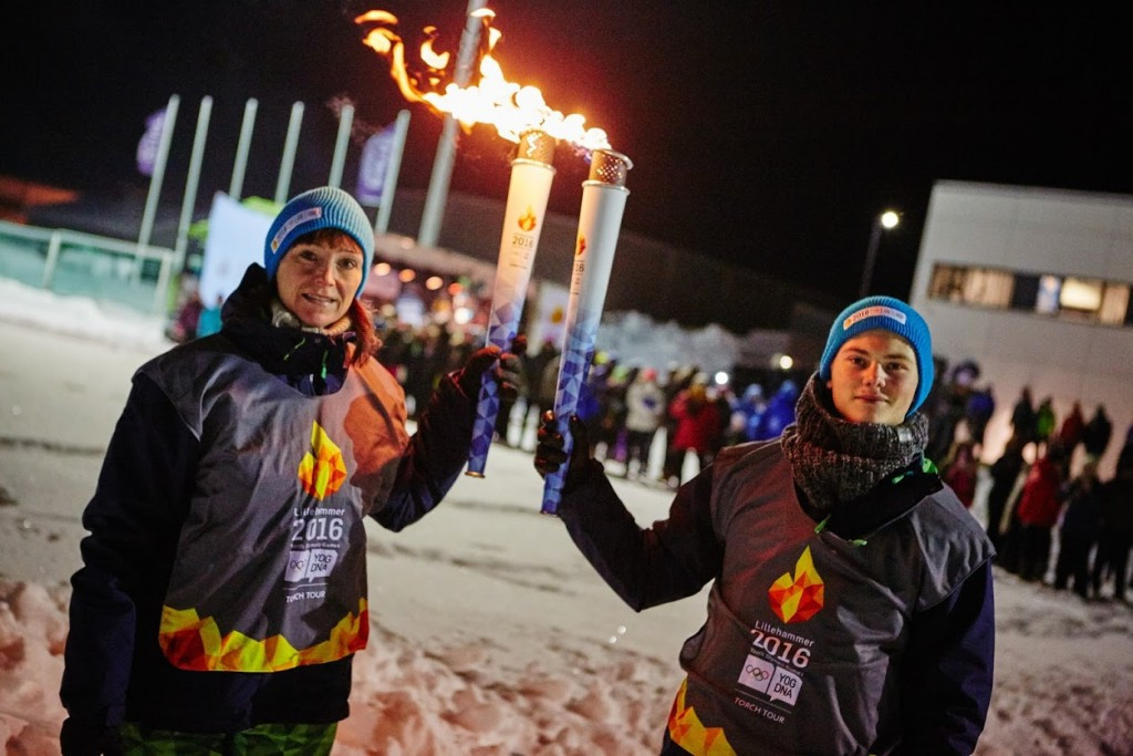 In pictures: Start of Lillehammer 2016 Torch Relay