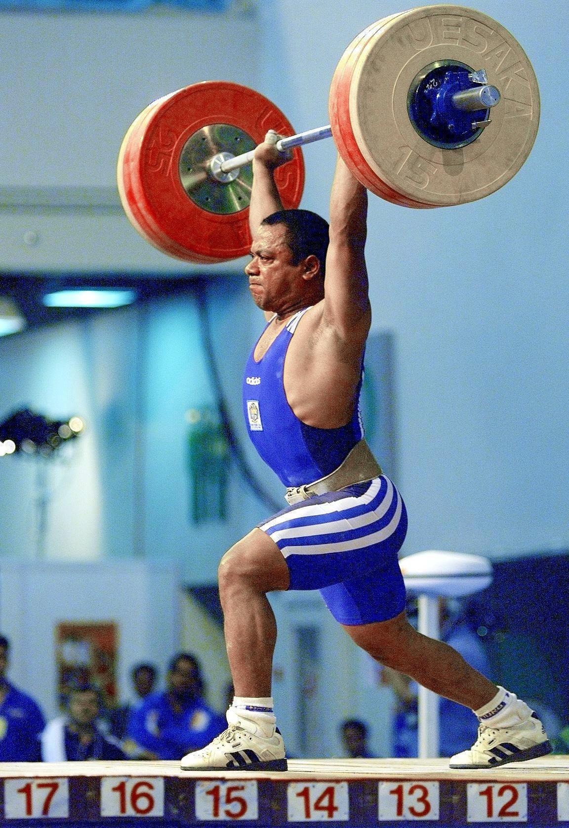 Irani has witnessed some of the finest moments for various IWF Board members including Marcus Stephen of Nauru at the 1990 Commonwealth Games ©Getty Images
