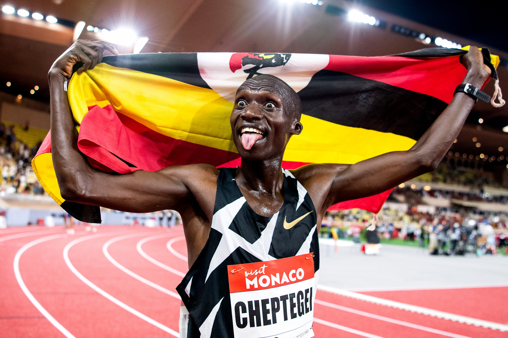 Breaking three world records was not enough to earn Joshua Cheptegei the men's Athlete of the Year honour ©Getty Images