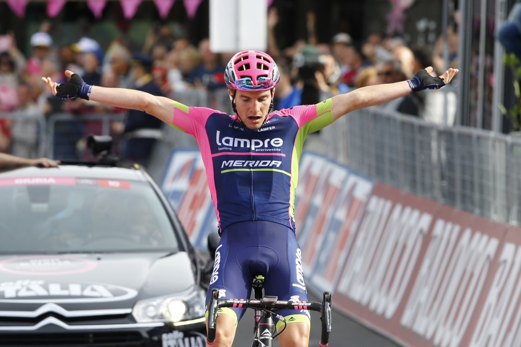 Polanc claims breakaway victory on stage five of Giro d'Italia as Contador assumes race lead