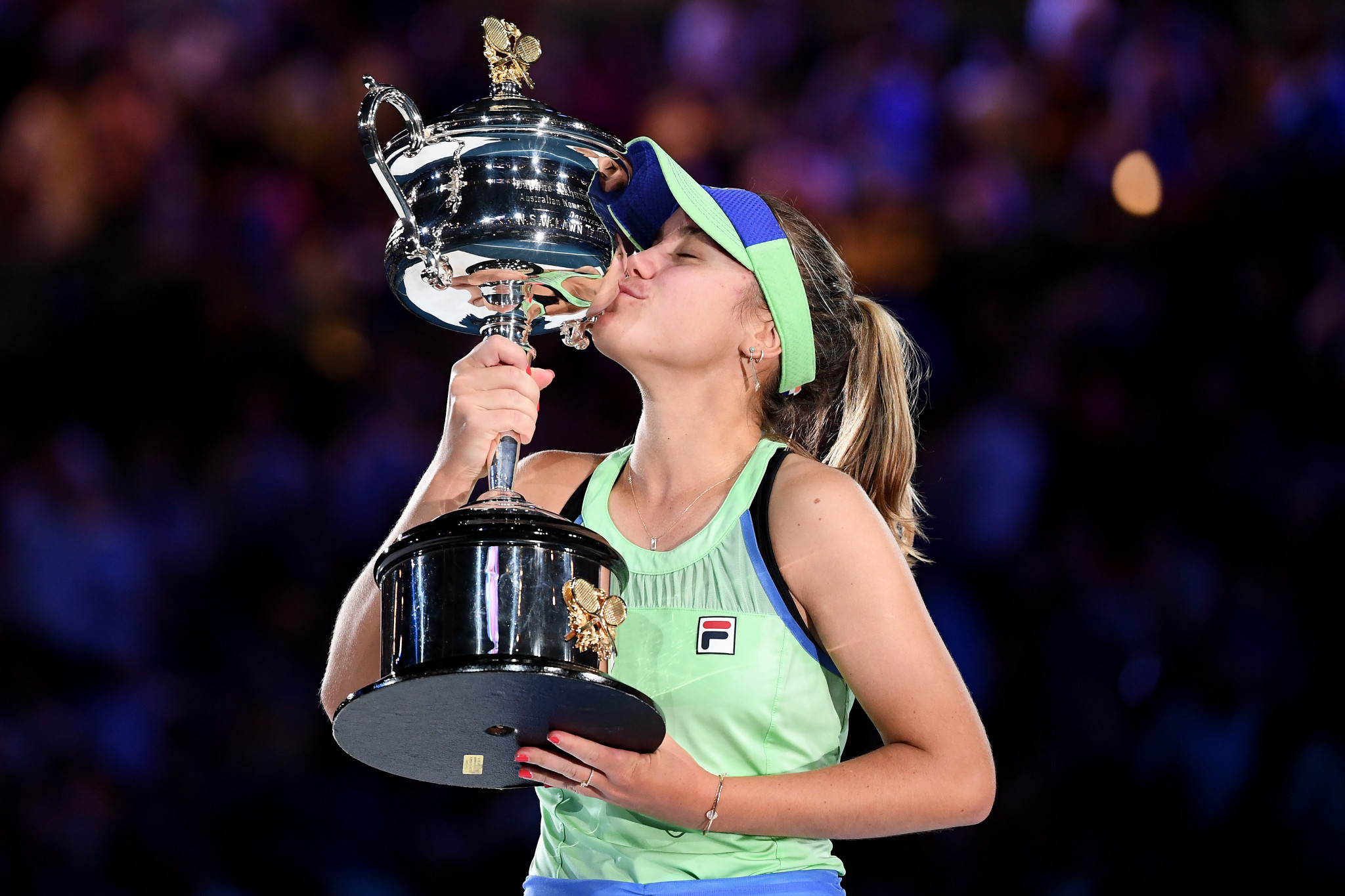 Sofia Kenin won the Australian Open this year and finished runner-up in the French Open ©Getty Images