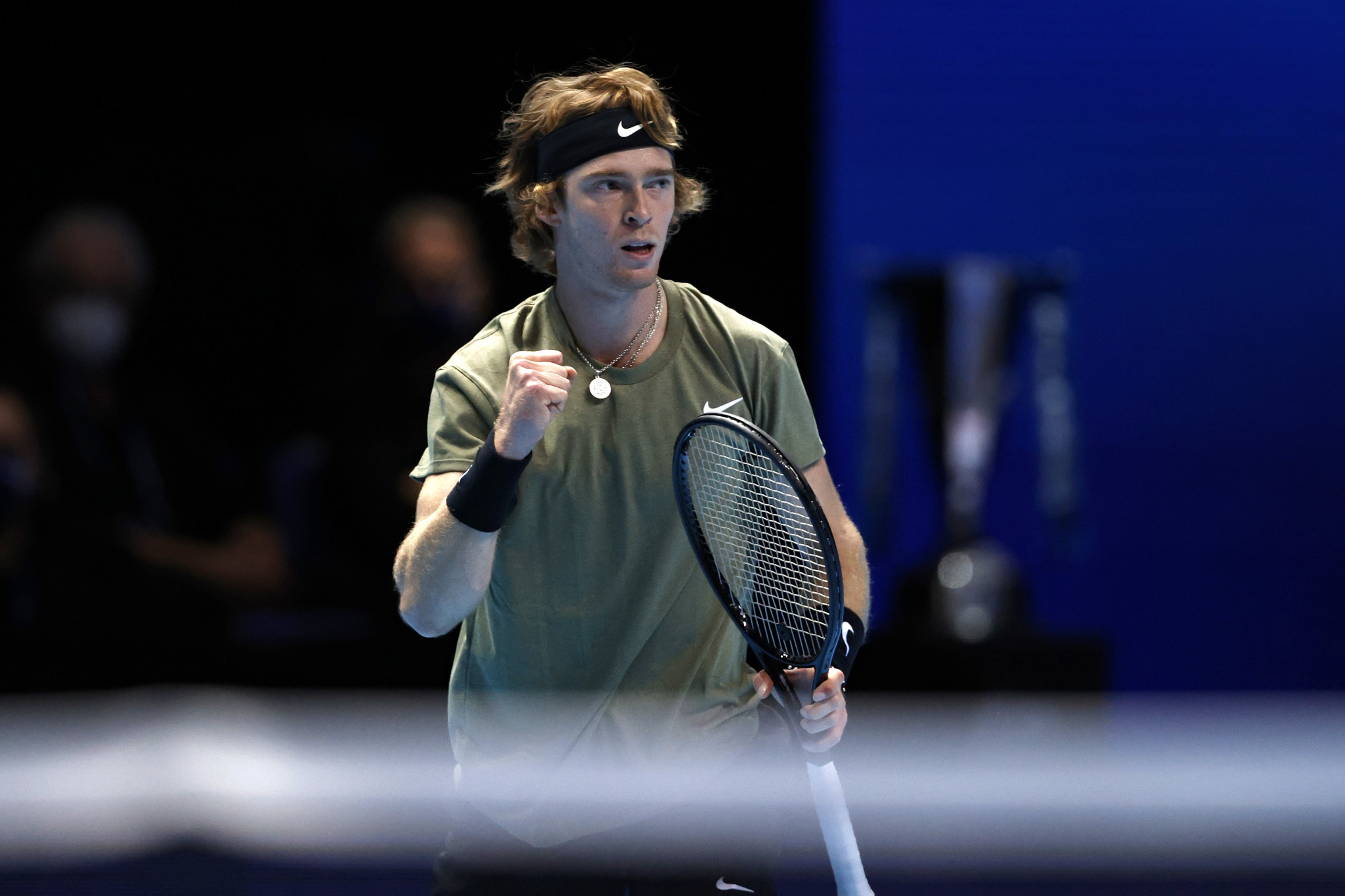 Russia's Andrey Rublev has finished the year at world number eight ©Getty Images