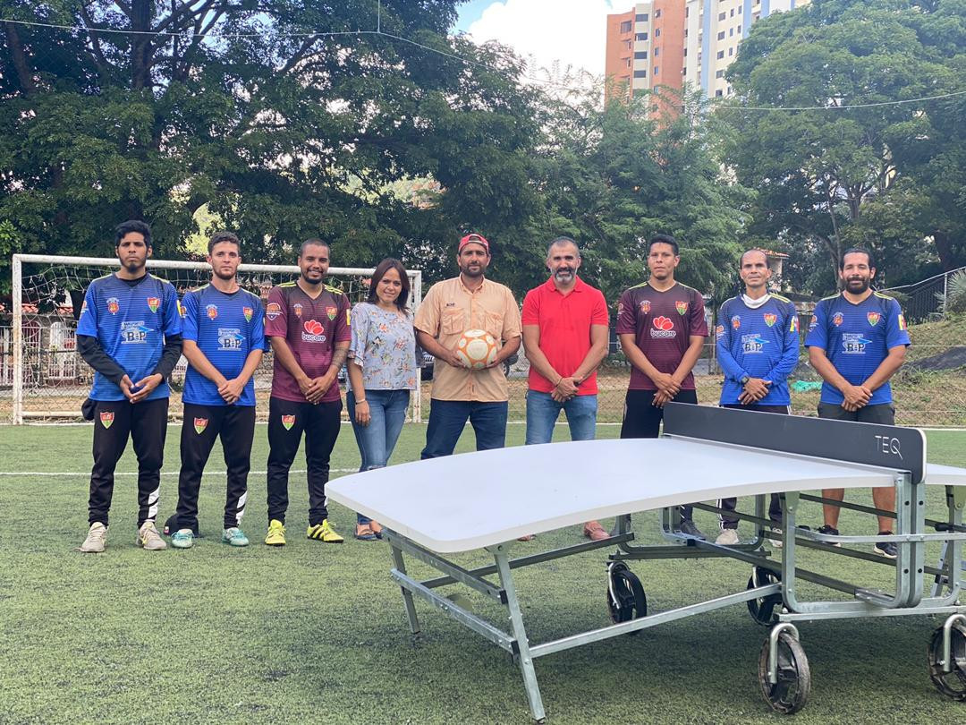 Venezuelan Teqball Federation holds presentation of sport in Carabobo