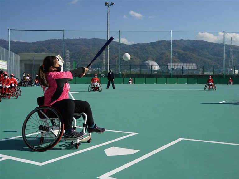 The first wheelchair softball facility in Japan has been inaugurated ©WBSC
