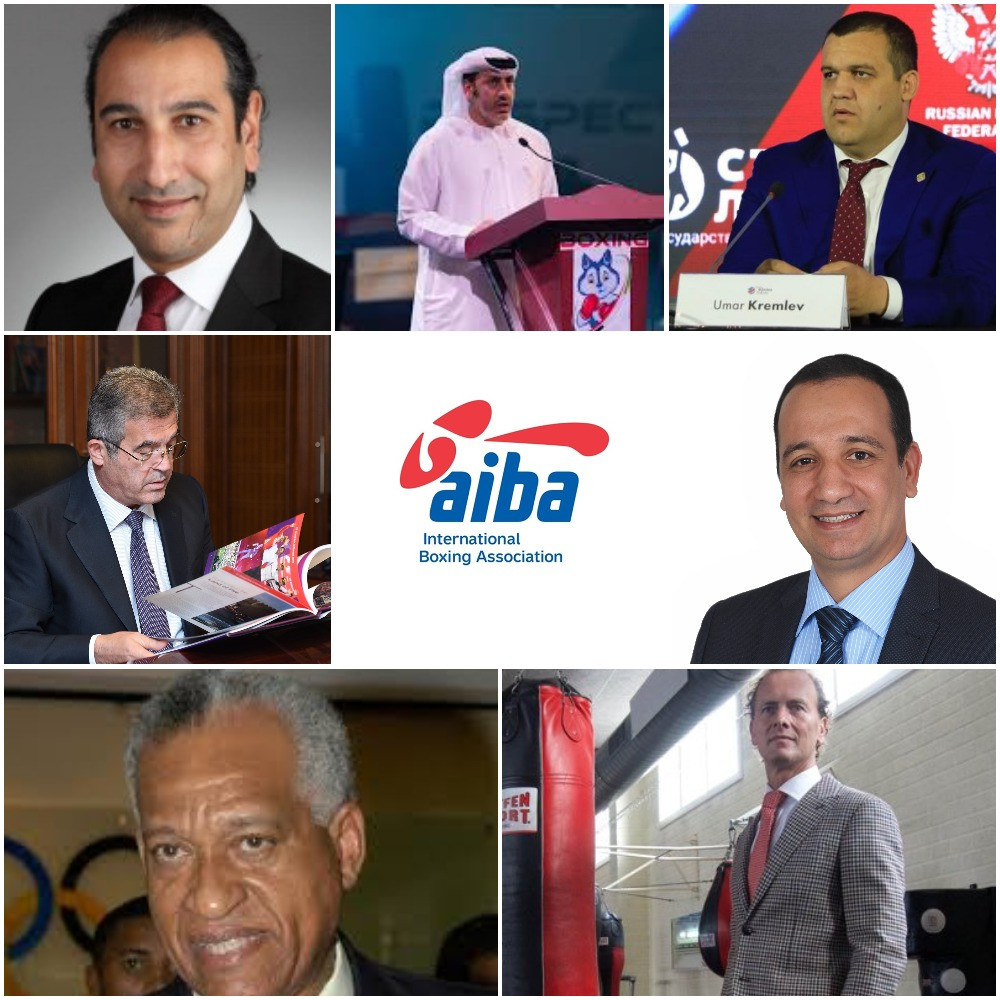Seven candidates are bidding to become AIBA President ©ITG