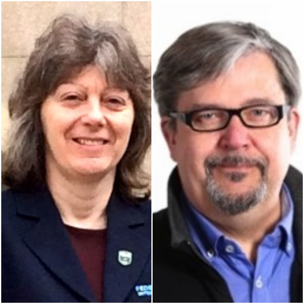 Julie Gabriel, left, and John Liljelund have been named as integrity officers at the World Flying Disc Federation ©WFDF