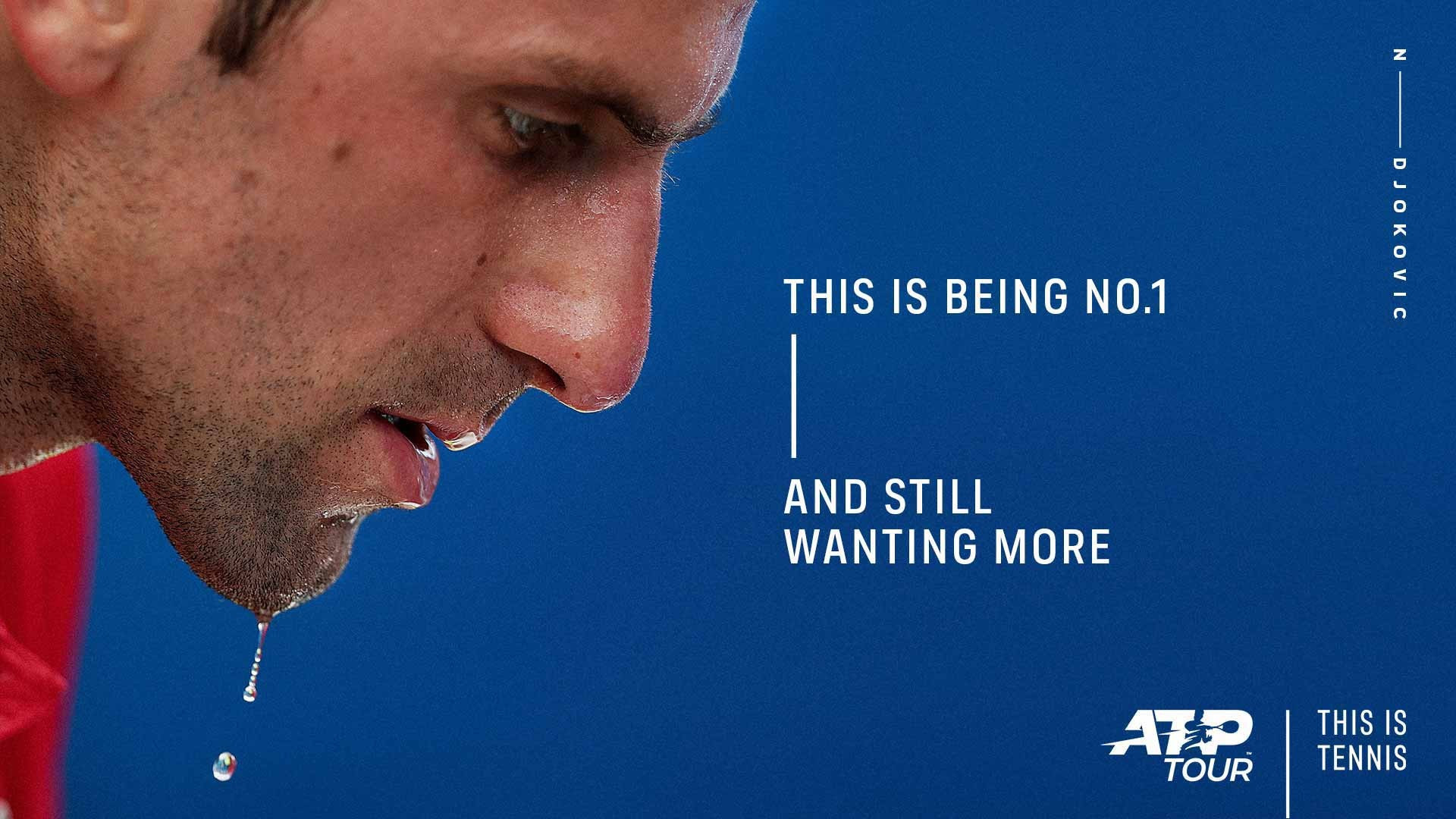 The ATP has launched a new marketing campaign to promote the men's professional tour ©ATP