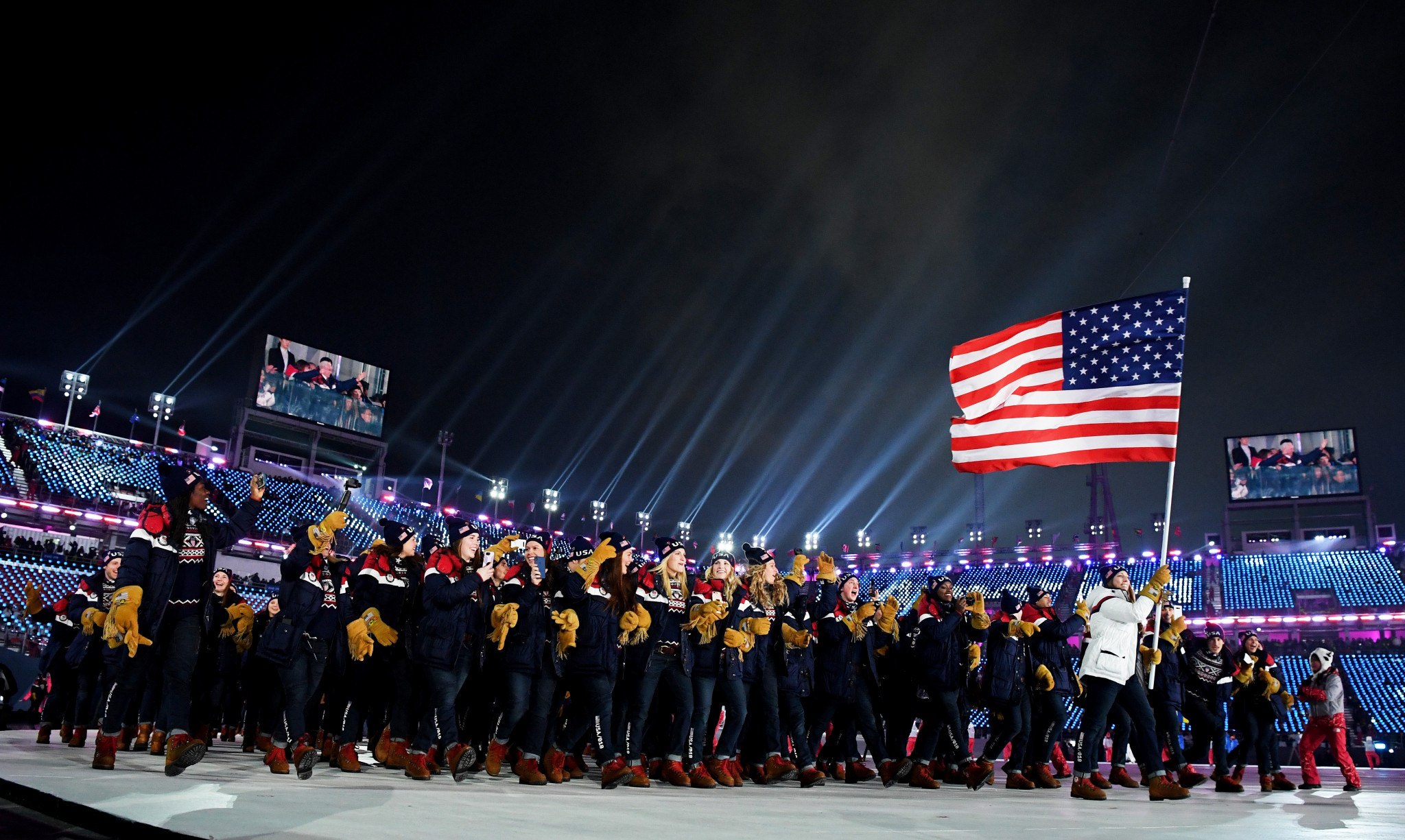 American athletes will not face punishment from the USOPC for podium protests aimed at promoting human rights and social justice at Tokyo 2020 and beyond ©Getty Images