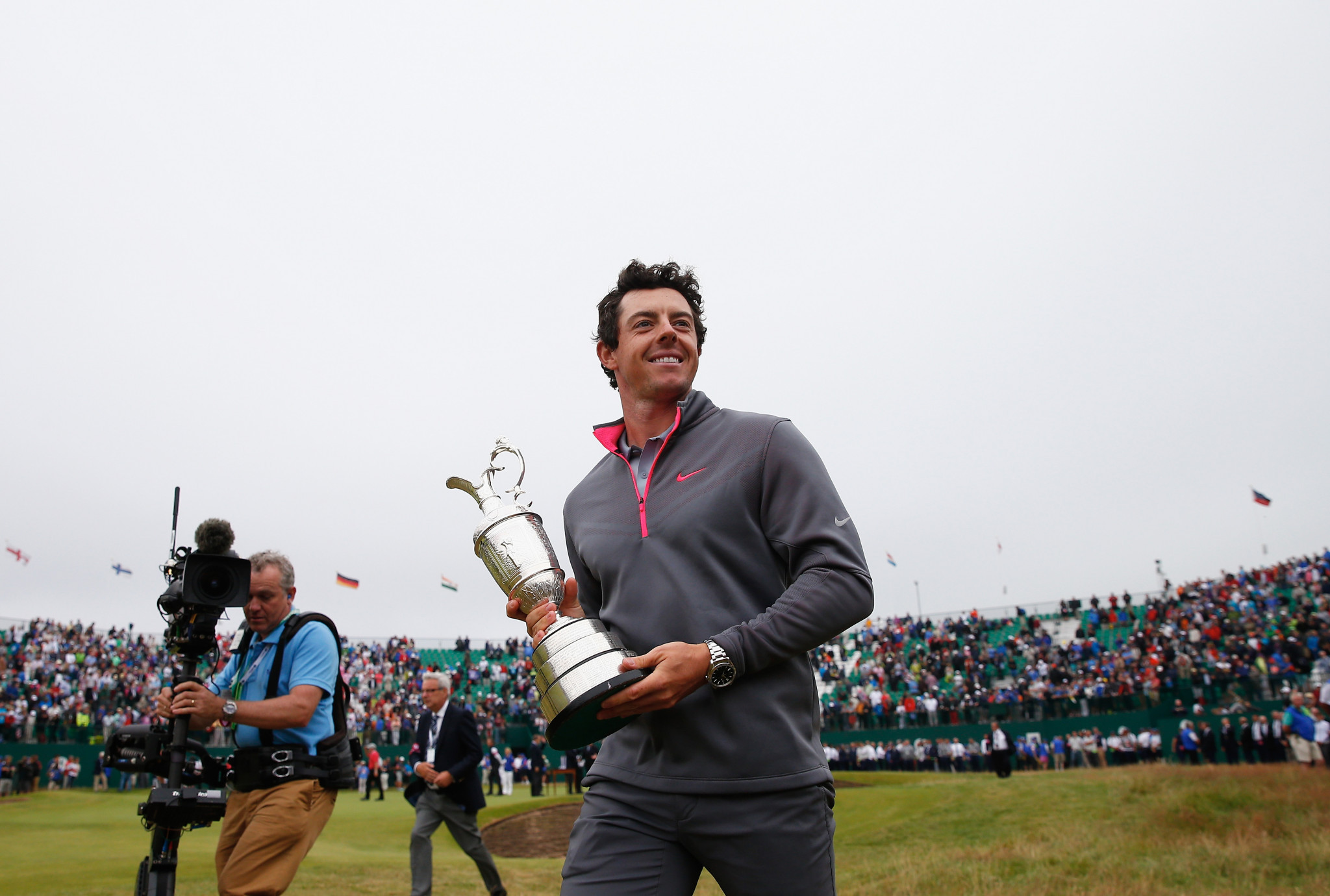  Rory McIlroy lifted the Claret Jug when The Open was last held at Royal Liverpool in 2014 ©Getty Images