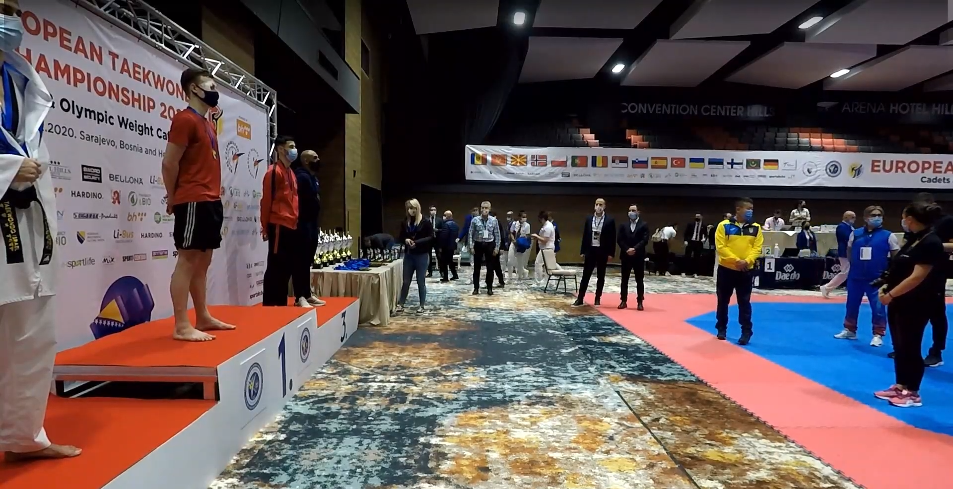 World champion Sinden triumphs at European Taekwondo Championships in Sarajevo