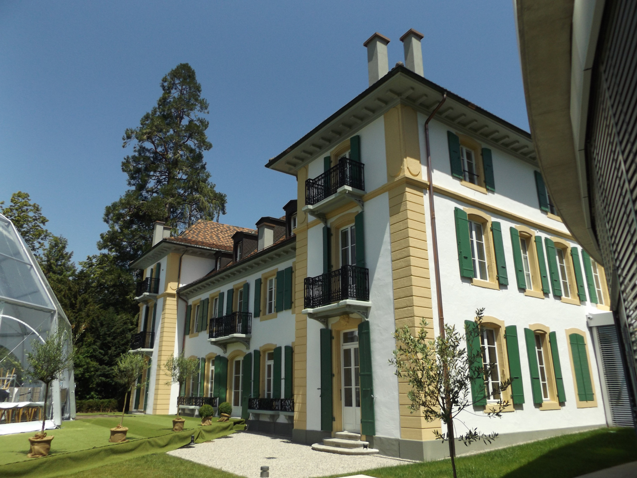 The Chateau de Vidy in Lausanne is a regular host venue for IOC Executive Board meetings ©Philip Barker
