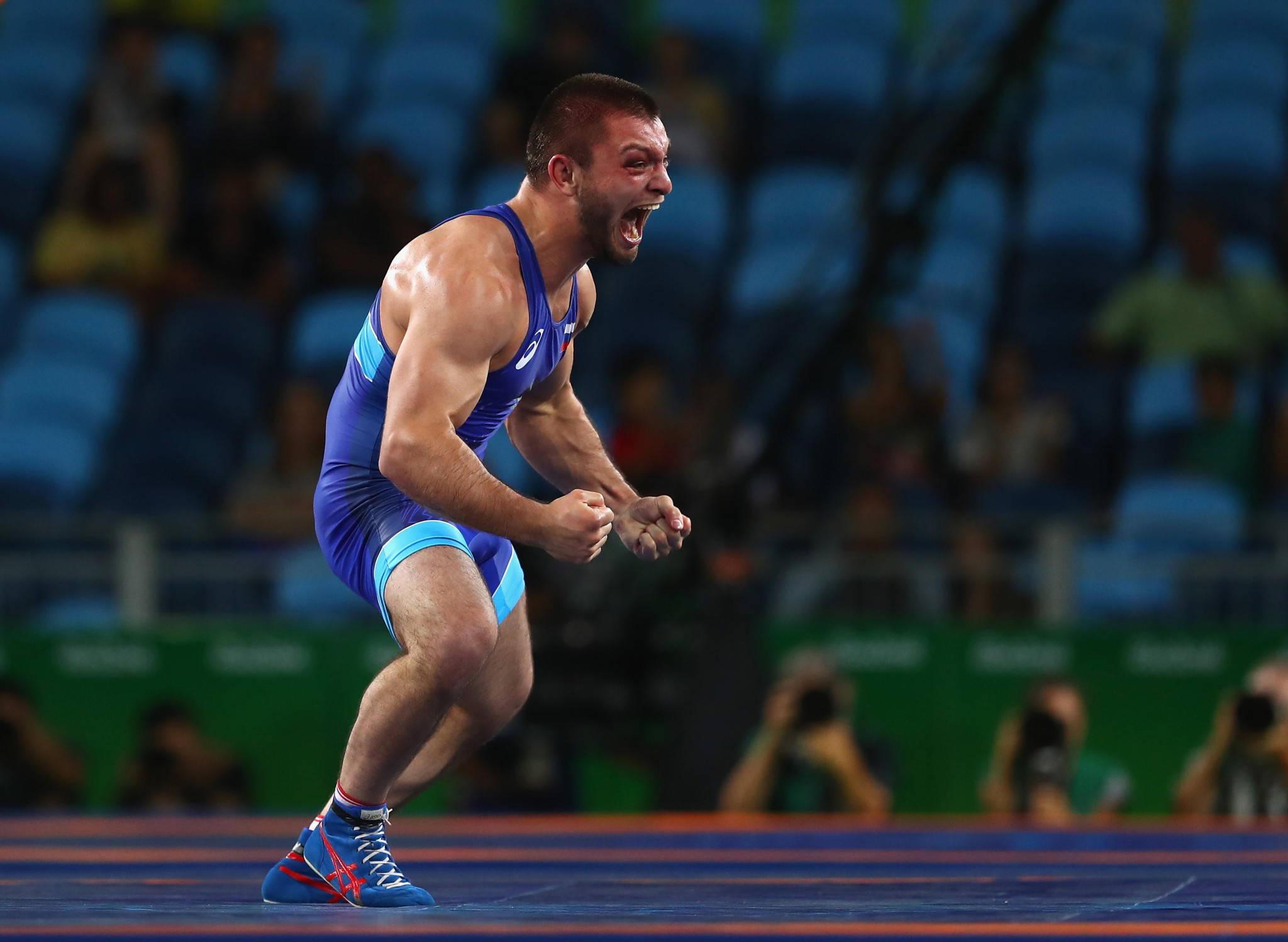 Davit Chakvetadze was one of four Russian to reach a final on day one of the UWW Individual World Cup  ©Getty Images