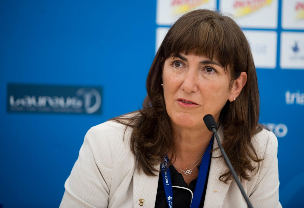 World Triathlon President Marisol Casado spoke of her determination to empower women following the selection of the technical officials for Paris 2024 ©Getty Images