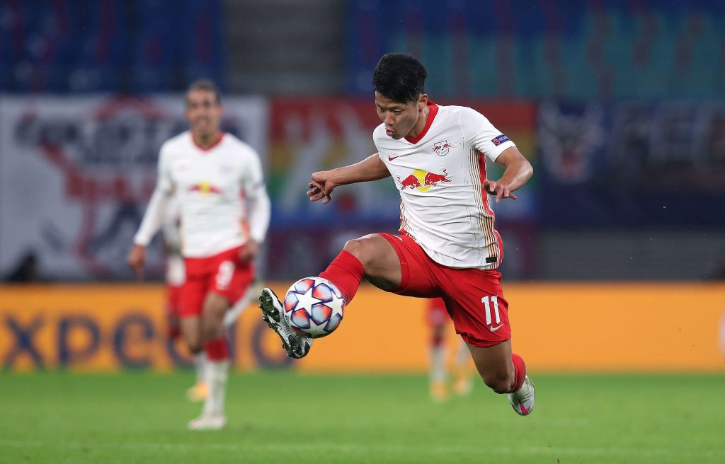 The South Korean forward is not likely to feature for his club RB Leipzig for the rest of the year ©Getty Images