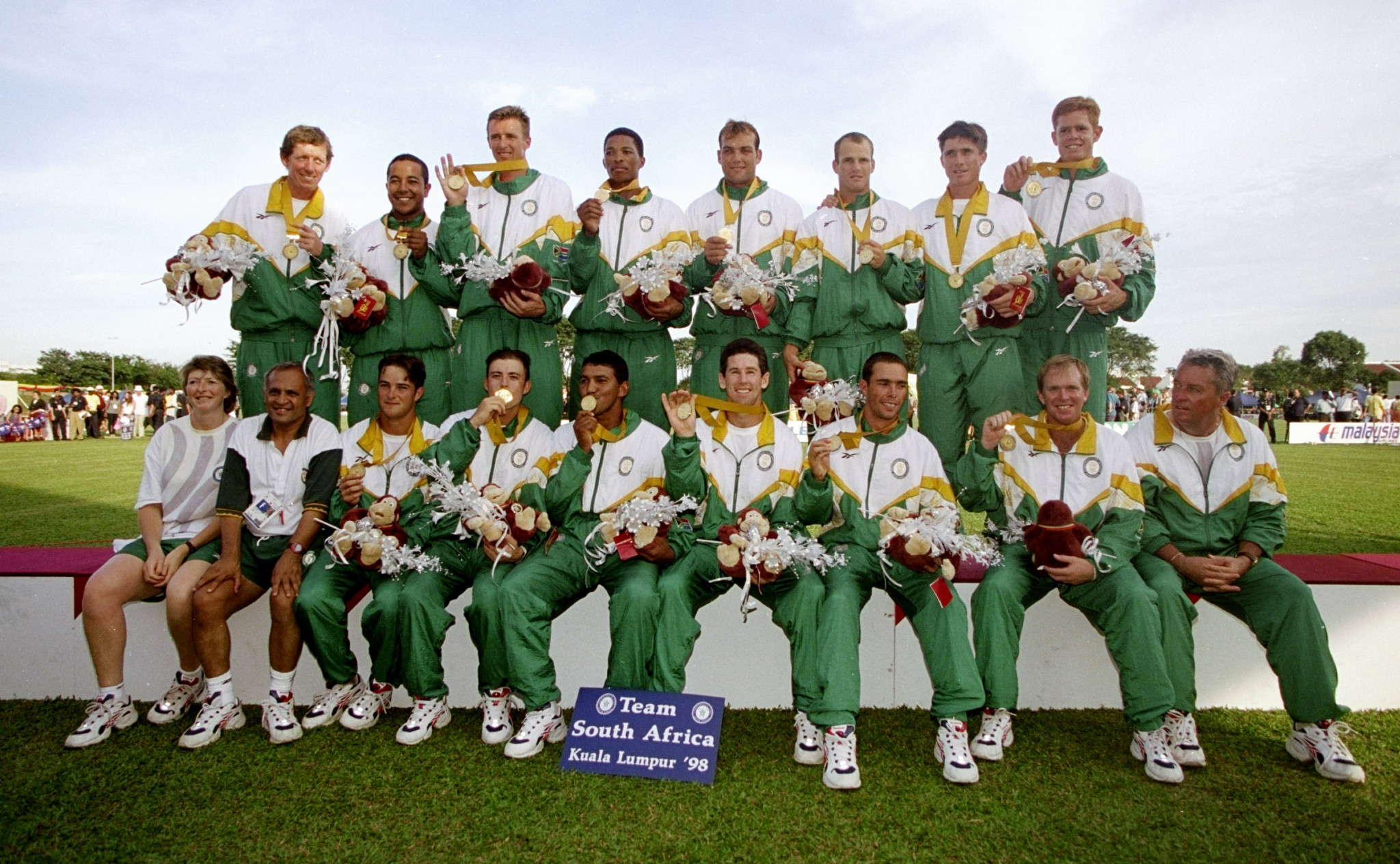 South Africa won the gold medal when men's 50-over cricket was on the 1998 Commonwealth Games programme ©Getty Images