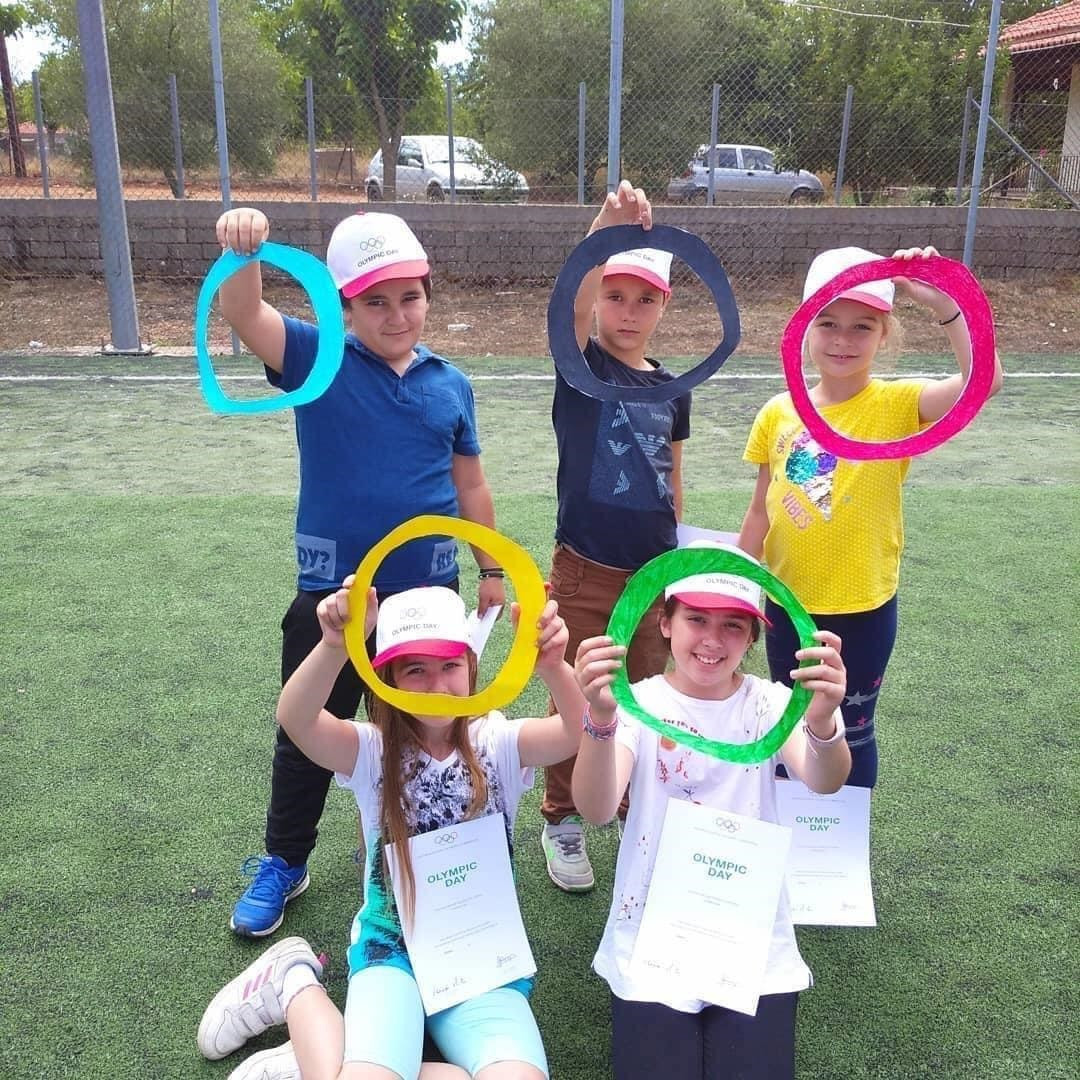 Schoolchildren in Greece are set to take part in activities related to the Olympic Games next year ©HOC