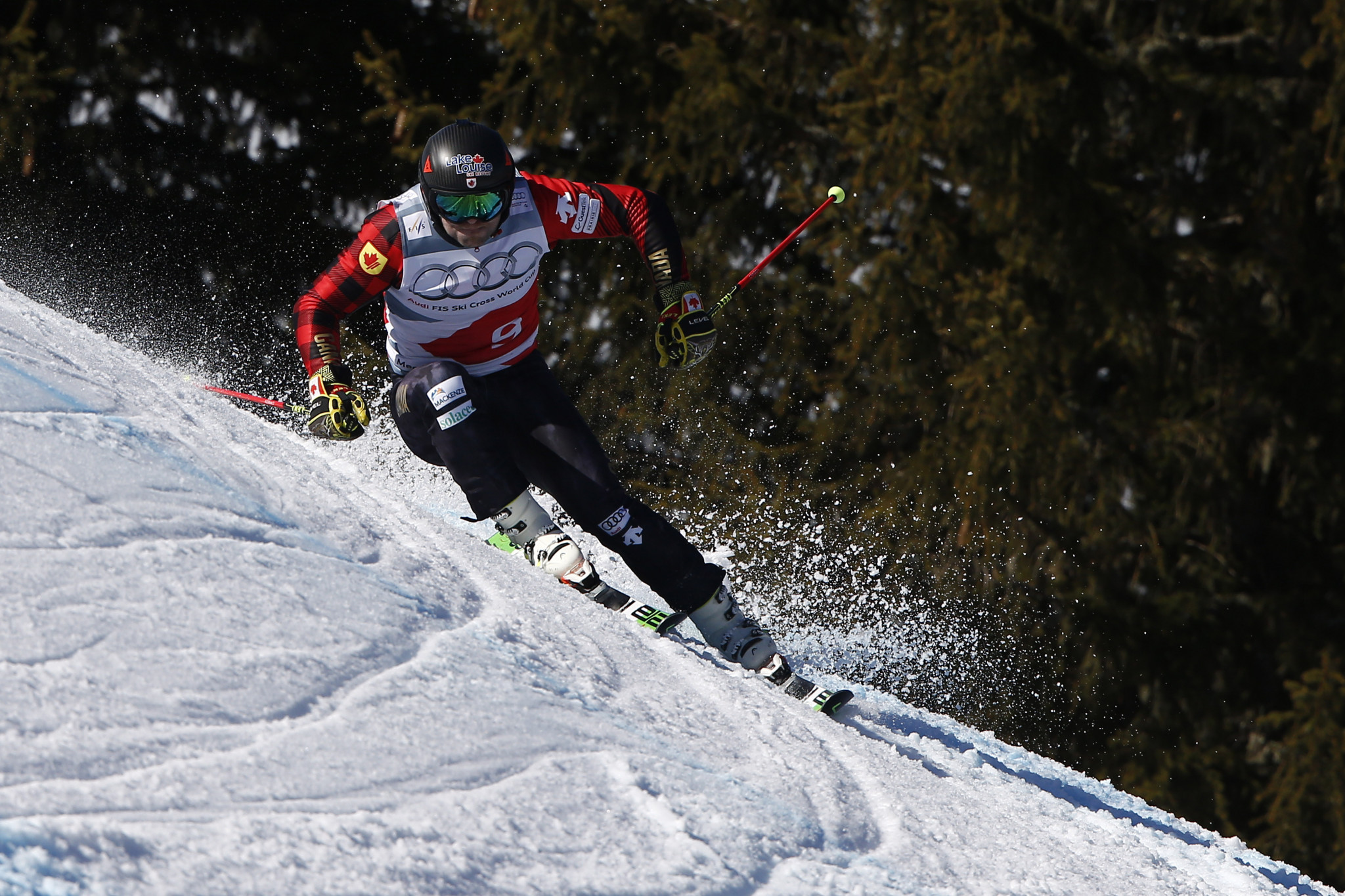 Brady Leman was the fastest man in qualifying in Arosa ©Getty Images