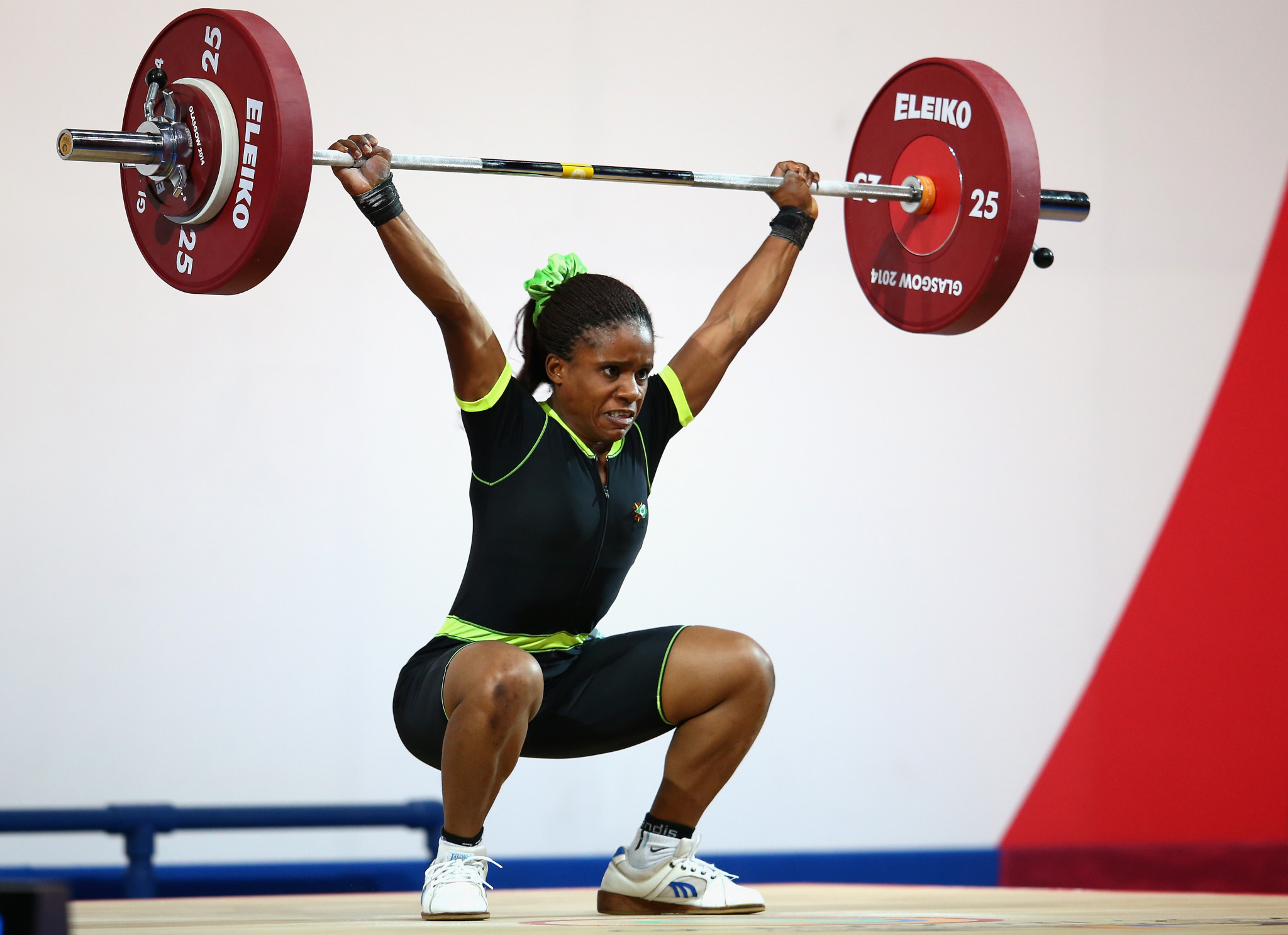 Chika Amalaha won a gold medal at Glasgow 2014, only to be subsequently be disqualified for doping ©Getty Images