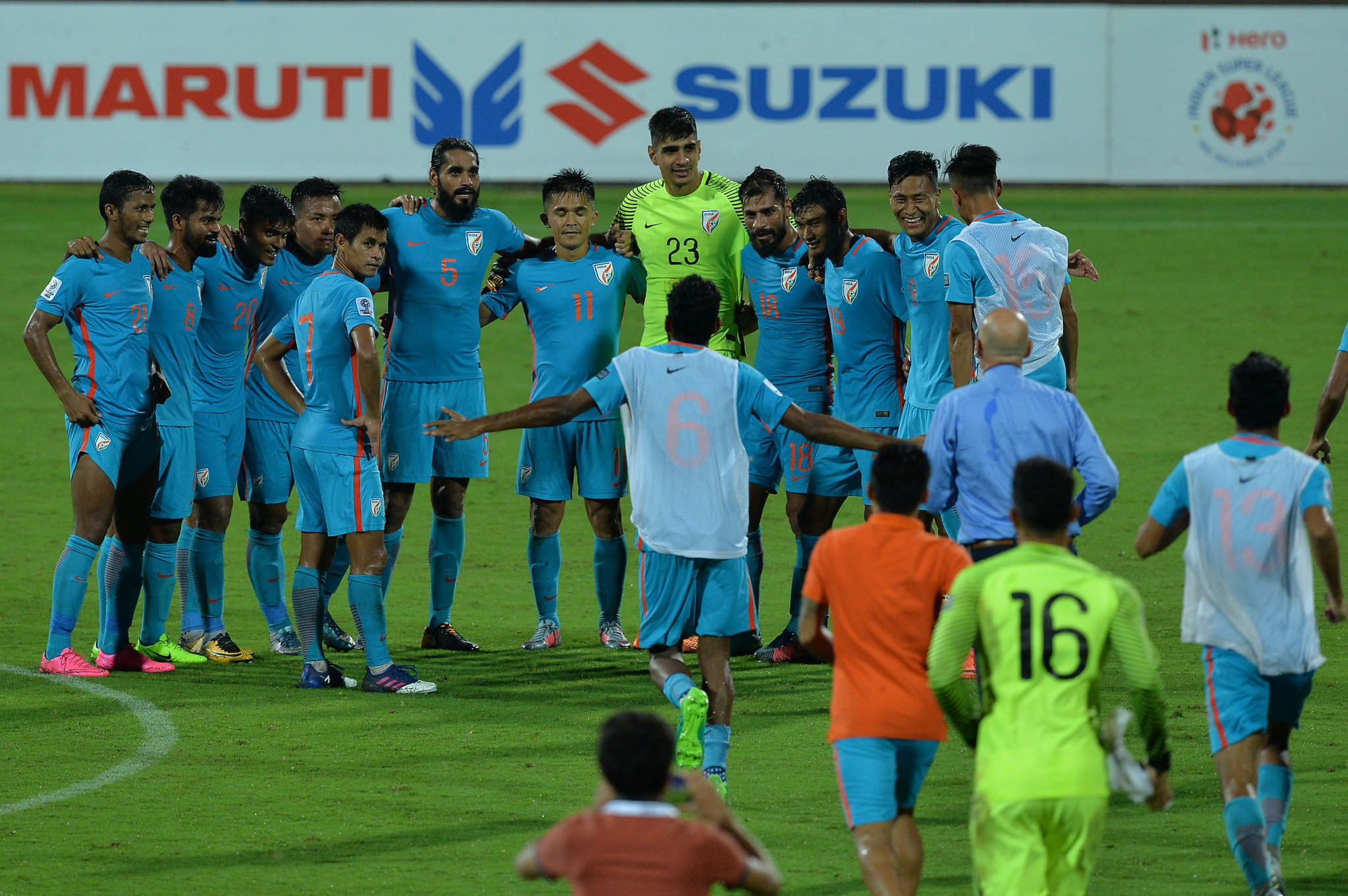 India currently sits 104th in the FIFA world rankings, just 10 places below their all-time best ©Getty Images