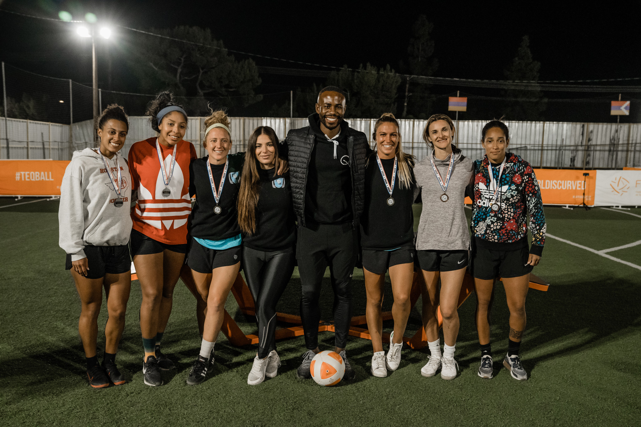 Los Angeles hosts first-ever all-women's teqball Challenger Cup