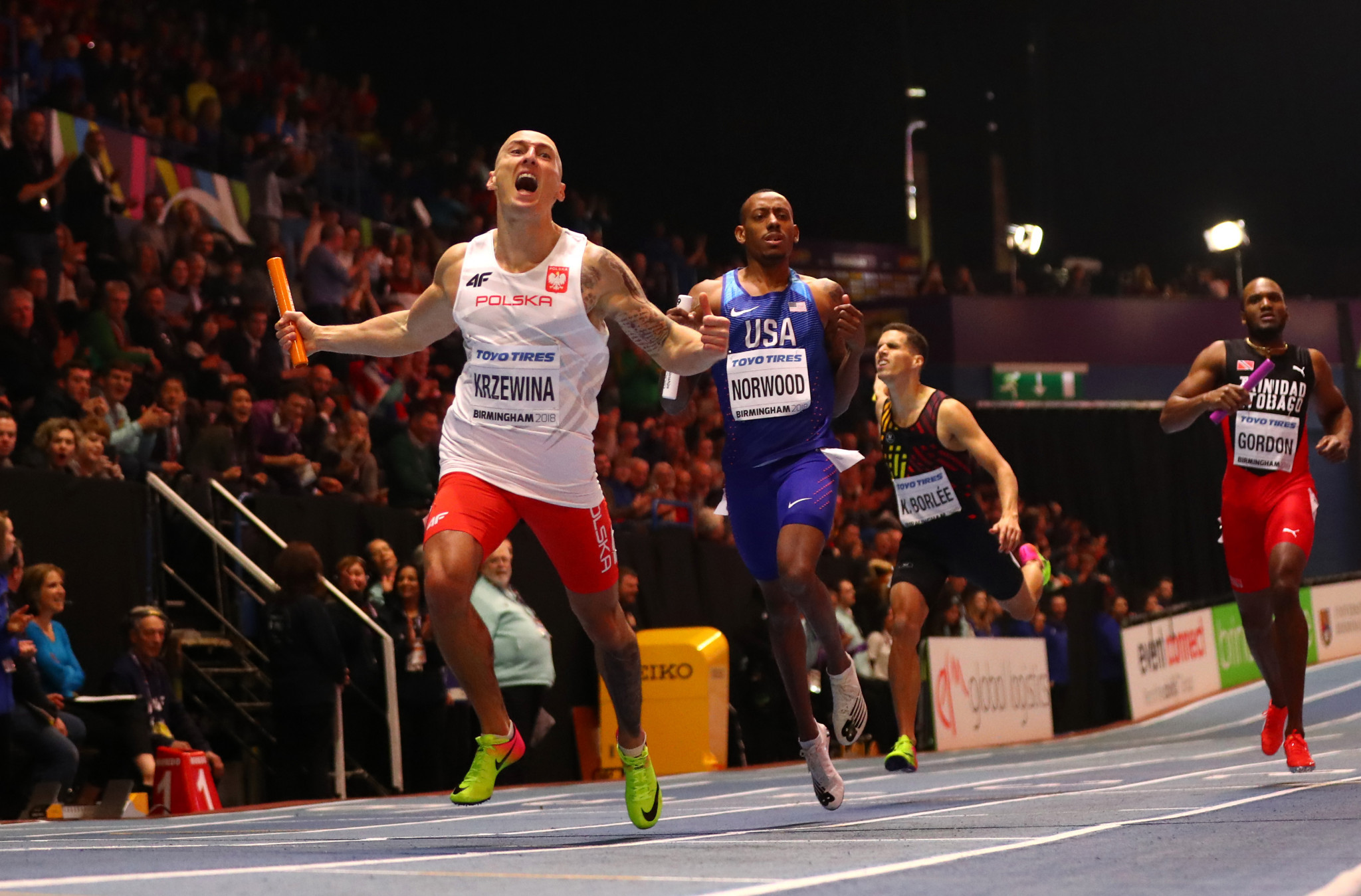 Birmingham has staged the World Athletics Indoor Championships in 2003 and 2018 ©Getty Images
