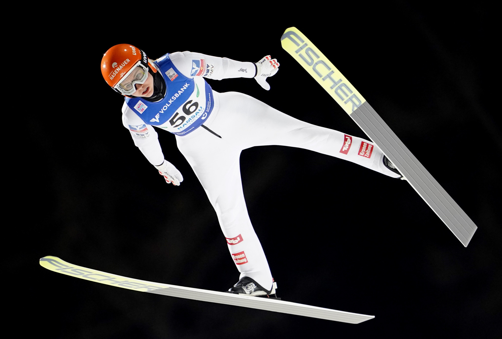 Kramer tops qualification at FIS Women's Ski Jumping World Cup in Ramsau
