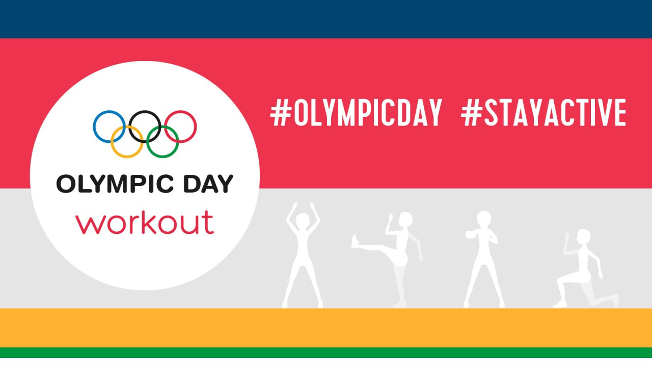 The Olympic Channel's Olympic Day Workout campaign was recognised by the 2020 Peace and Sport Awards ©Olympic Channel