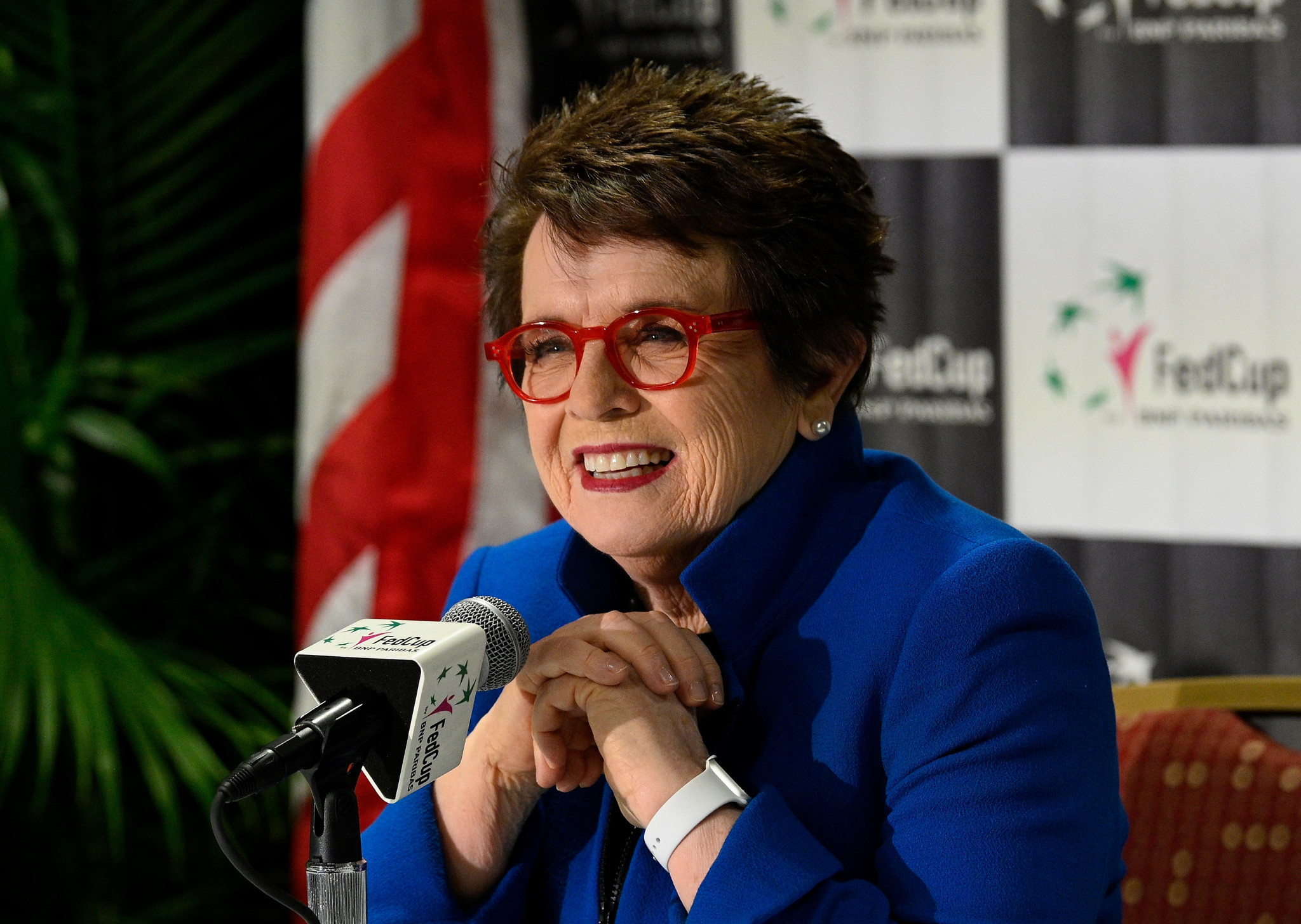 The Fed Cup was renamed after American tennis legend Billie Jean King in September ©Getty Images