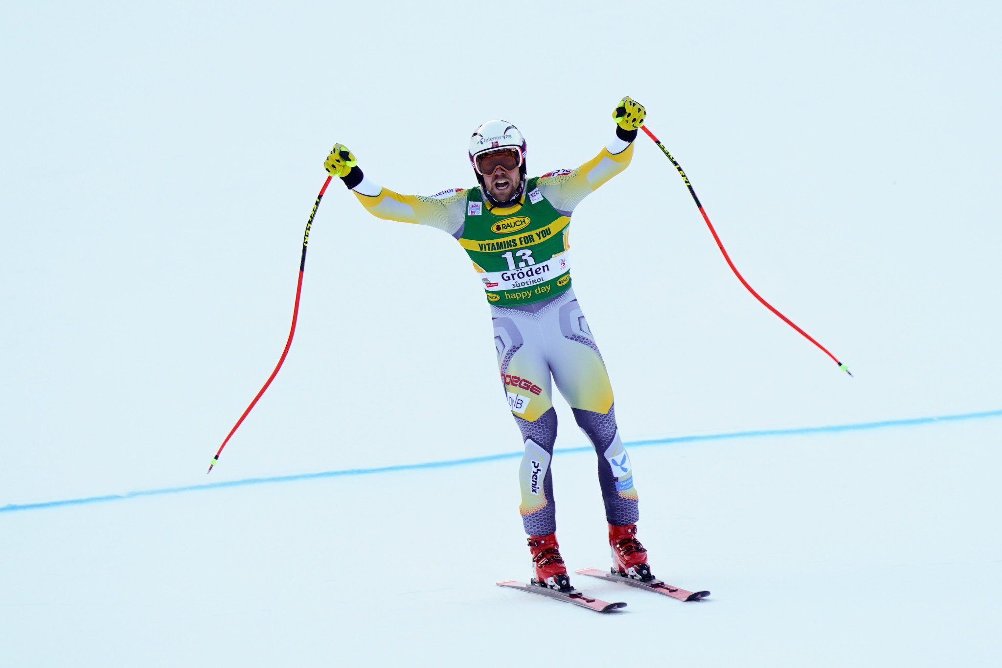 Kilde triumphant in men's super-G at FIS Alpine Ski World Cup in Val Gardena