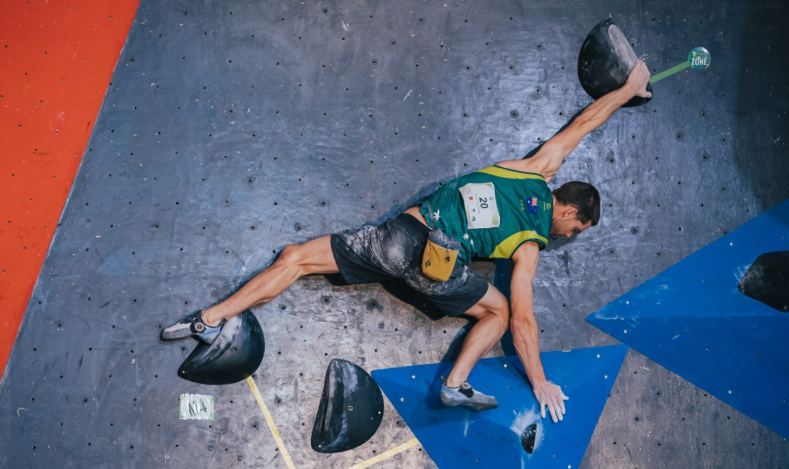 Qualification took centre stage on day one of the Oceania Climbing Championships ©Twitter