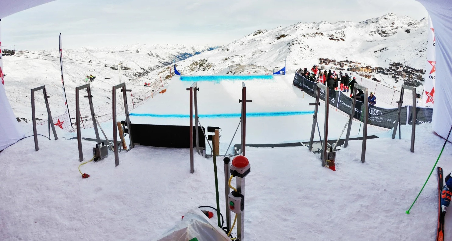 Ski Cross World Cup leg in Val Thorens called off due to strong winds