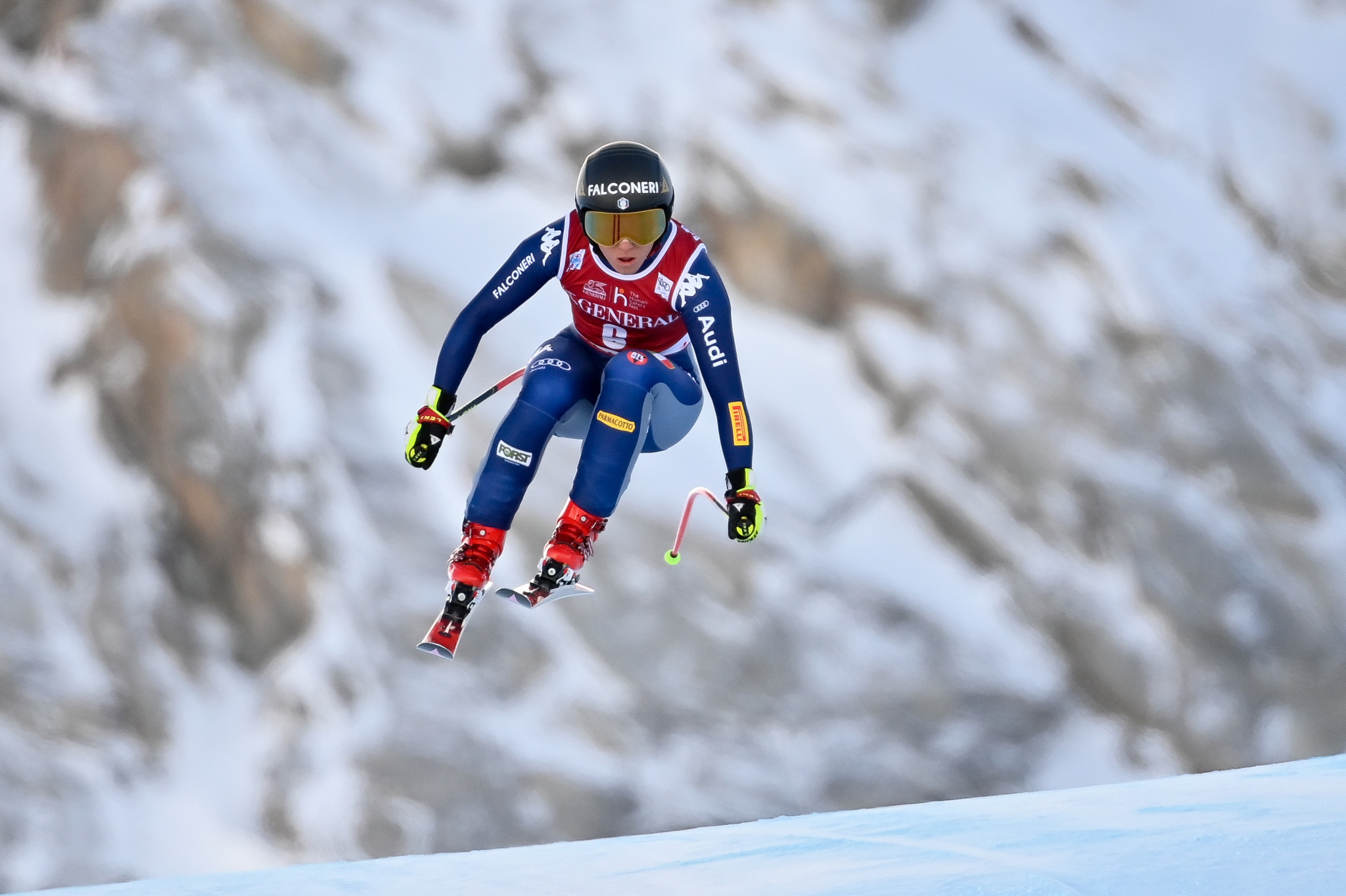 Sofia Goggia now has five World Cup downhill victories ©Getty Images