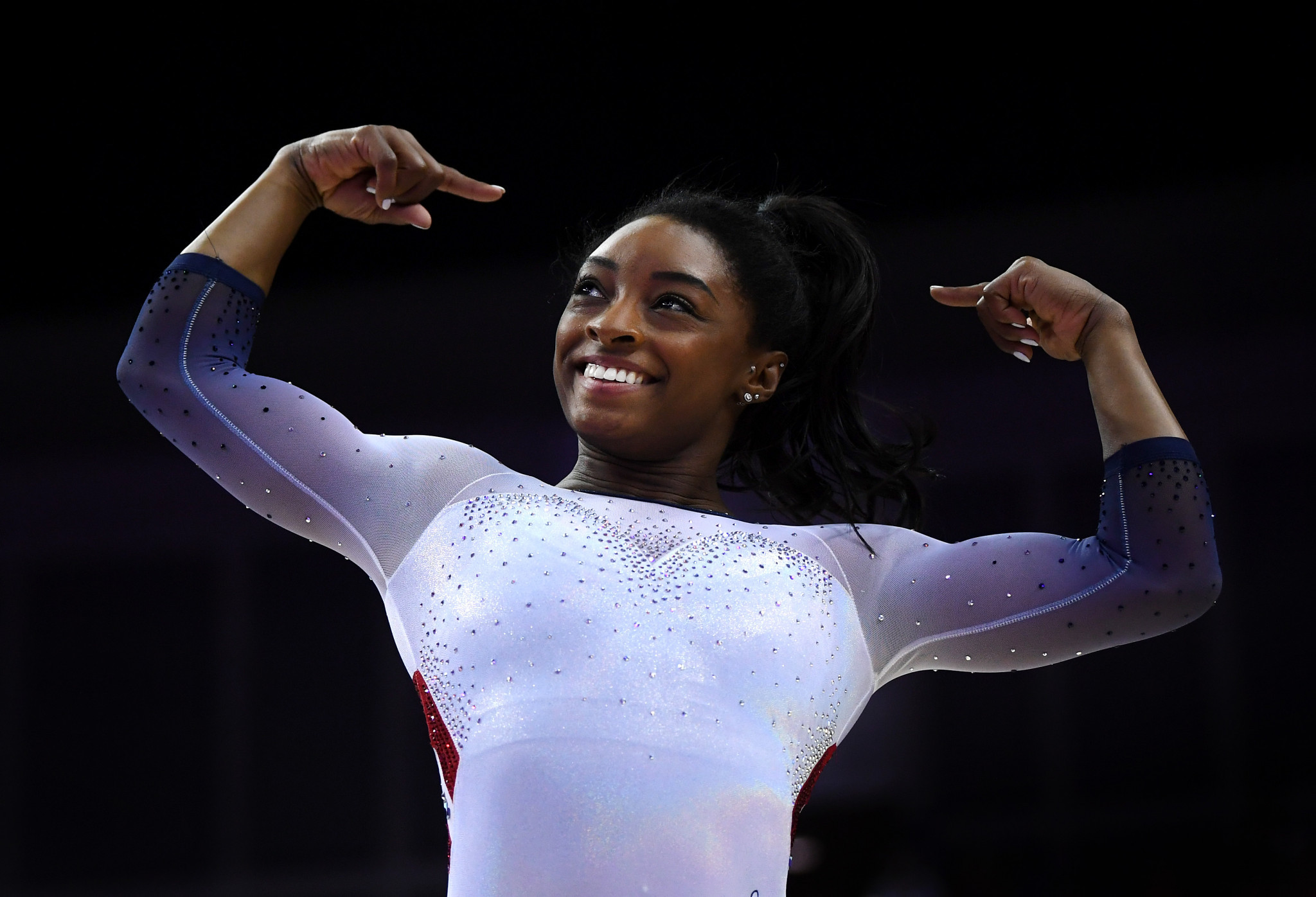 Multiple Olympic and world gymnastics champion Simone Biles has decided to delay her retirement until after next year's planned Tokyo Games - but it has been a difficult decision for her ©Getty Images