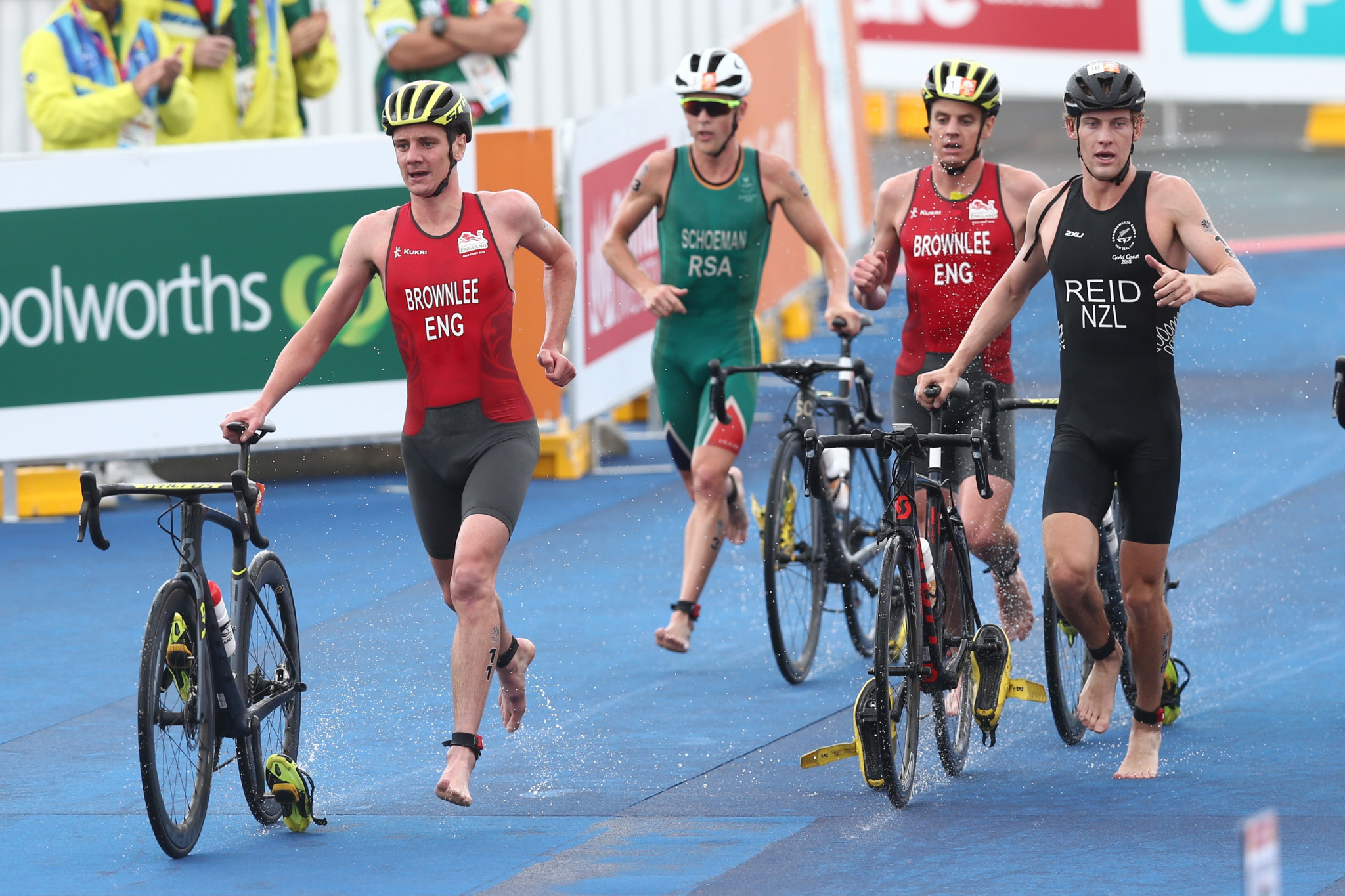 Triathletes are set to battle it out for places at next year's Olympic Games ©Getty Images
