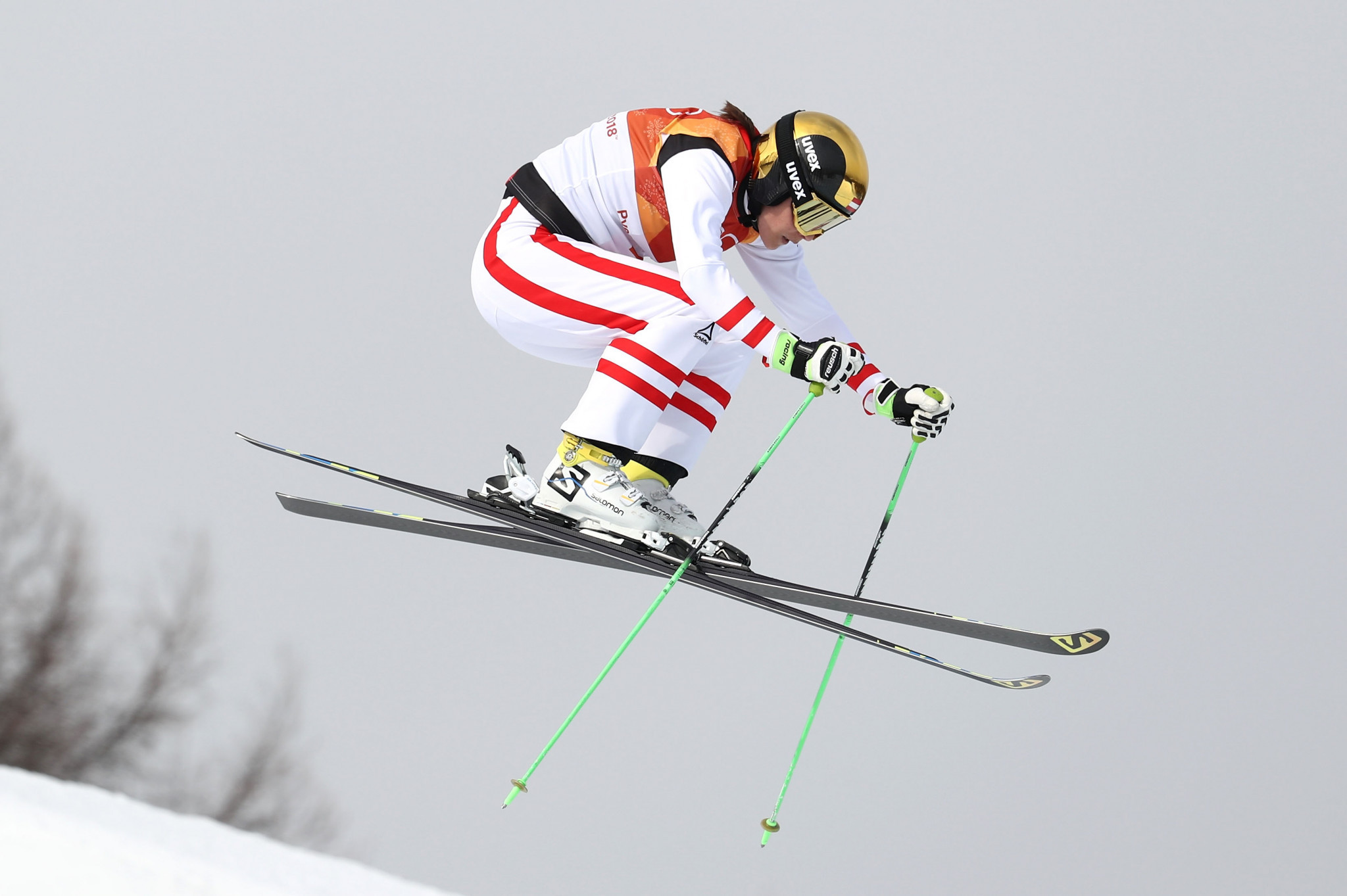 Katrin Ofner claimed her first ski cross World Cup victory in her 128th start and 13th season on the tour ©Getty Images