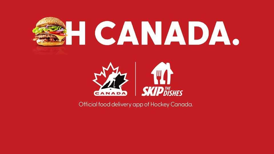 SkipTheDishes has secured a "multi-year" partnership with Hockey Canada ©Hockey Canada 