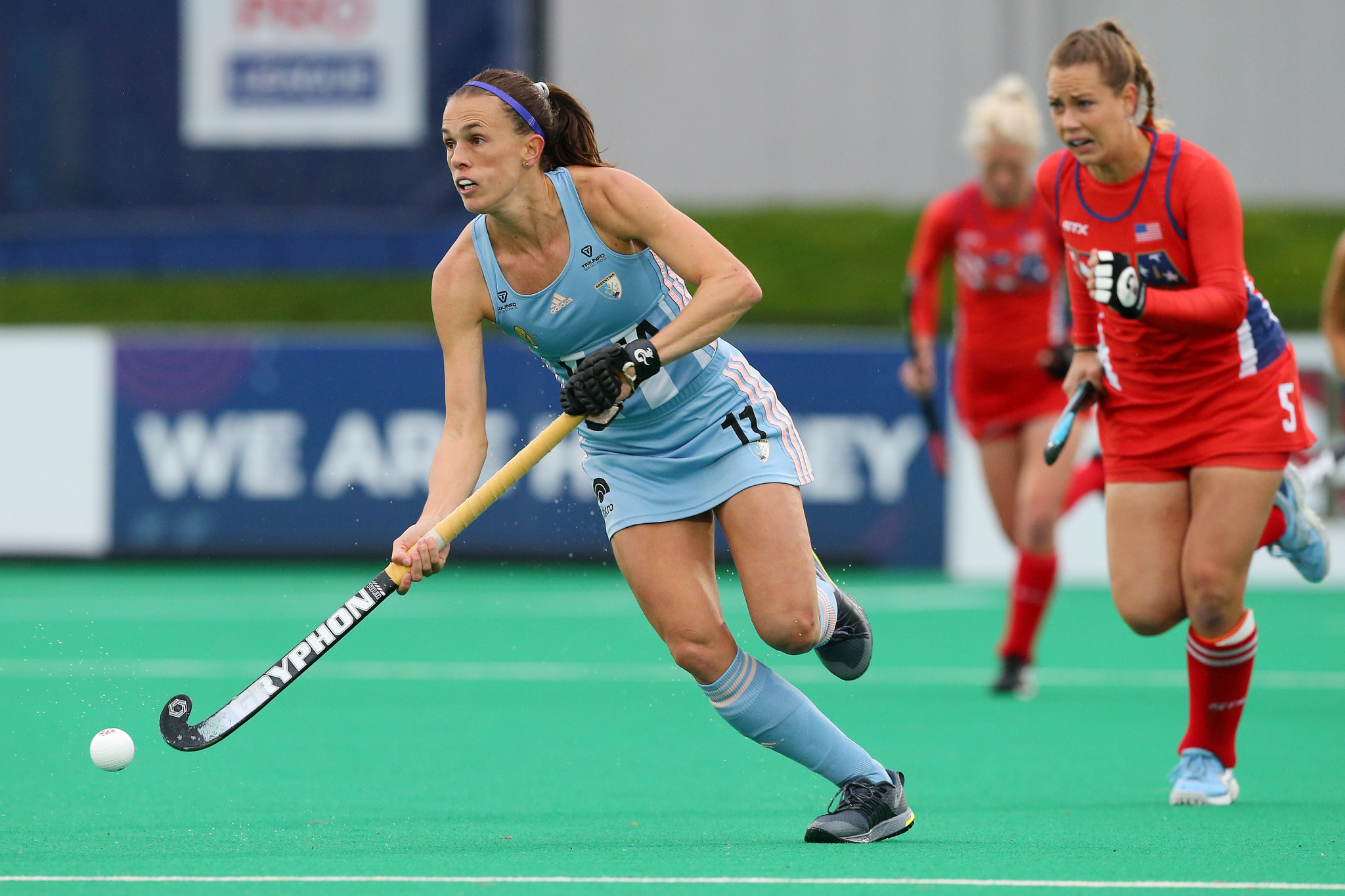 Carla Rebecchi made the top three FIH Pro League goals of the year after her effort against the United States ©Getty Images