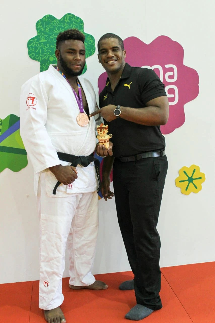 Para-judo player Theador Subba won bronze at the 2019 Parapan American Games ©Jamaican Judo Association