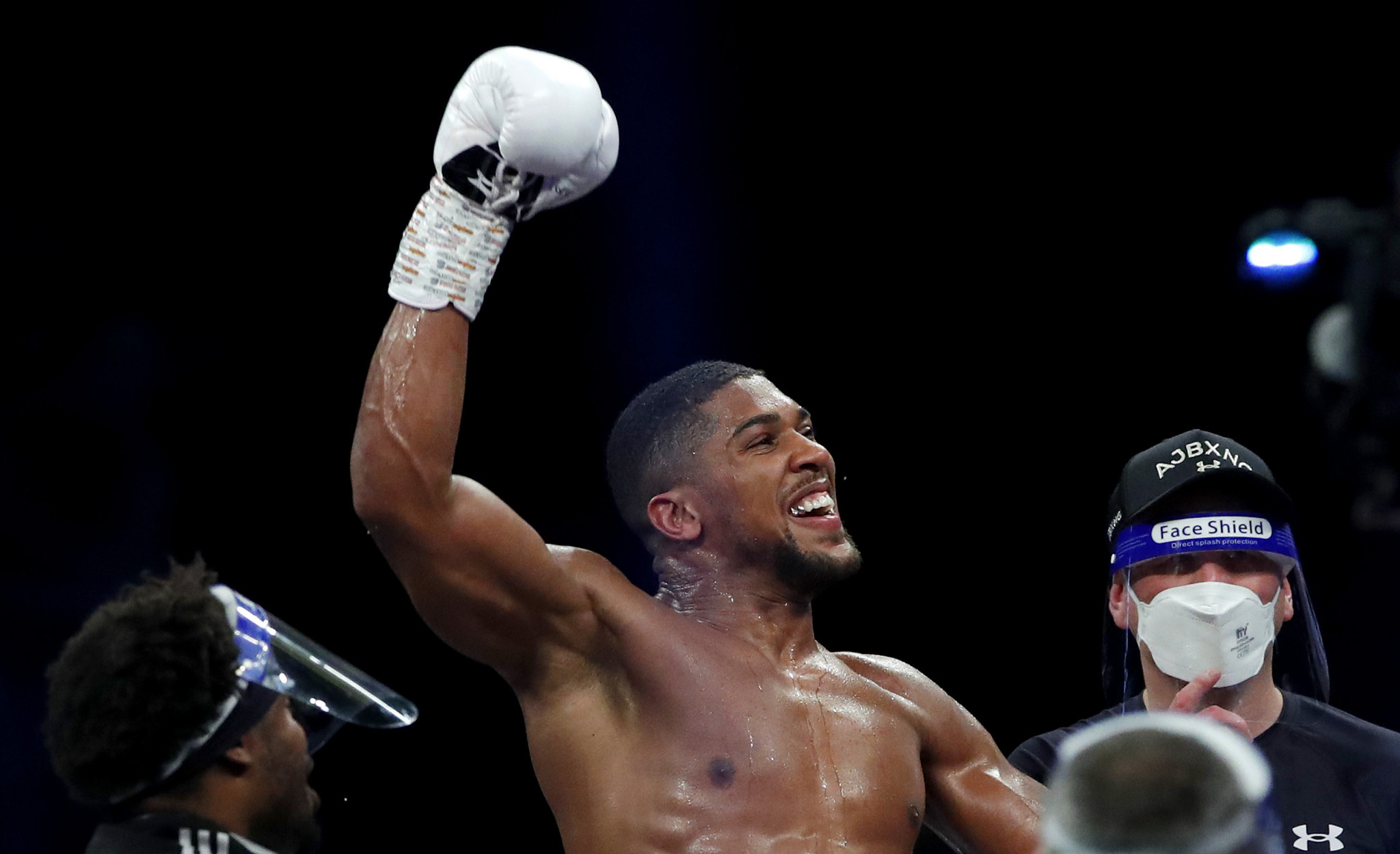 Anthony Joshua has pledged financial backing to British boxing clubs ©Getty Images