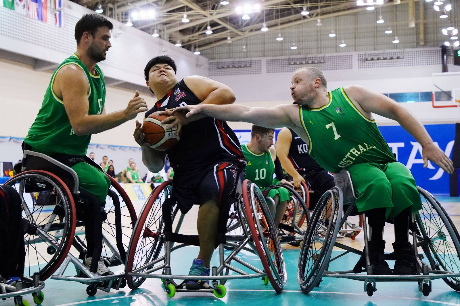 The number of players in a 3x3 wheelchair basketball team has been reduced from 5 to 4 ©IWBF