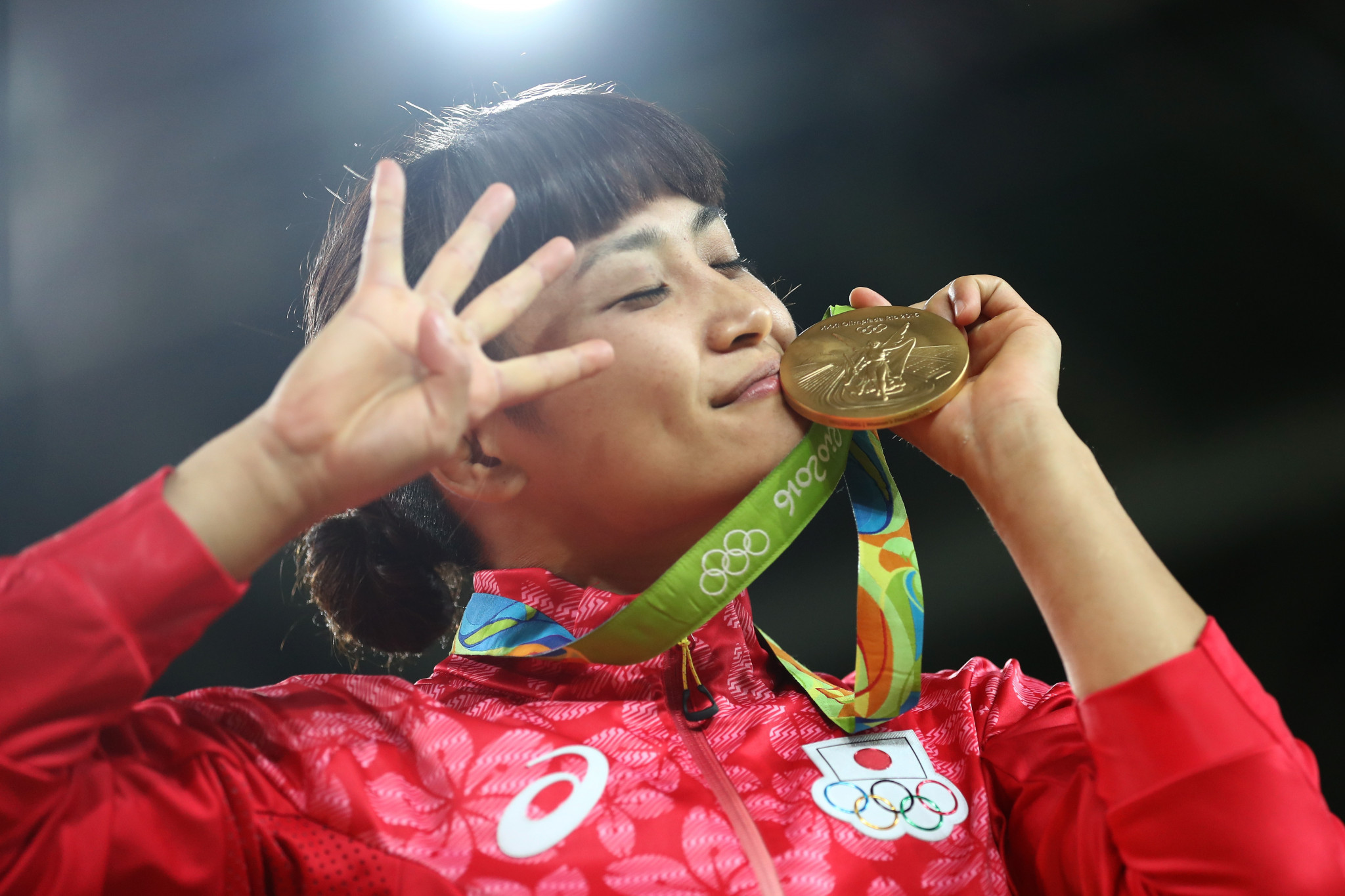 Kaori Icho is the only woman to win four consecutive Olympic gold medals in an individual event ©Getty Images