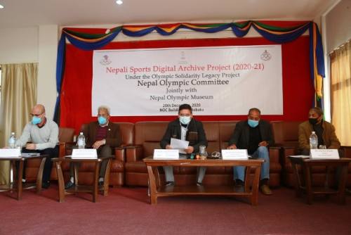 The Nepal Olympic Committee this month announced its Nepali Sports Digital Archive Project ©NOC