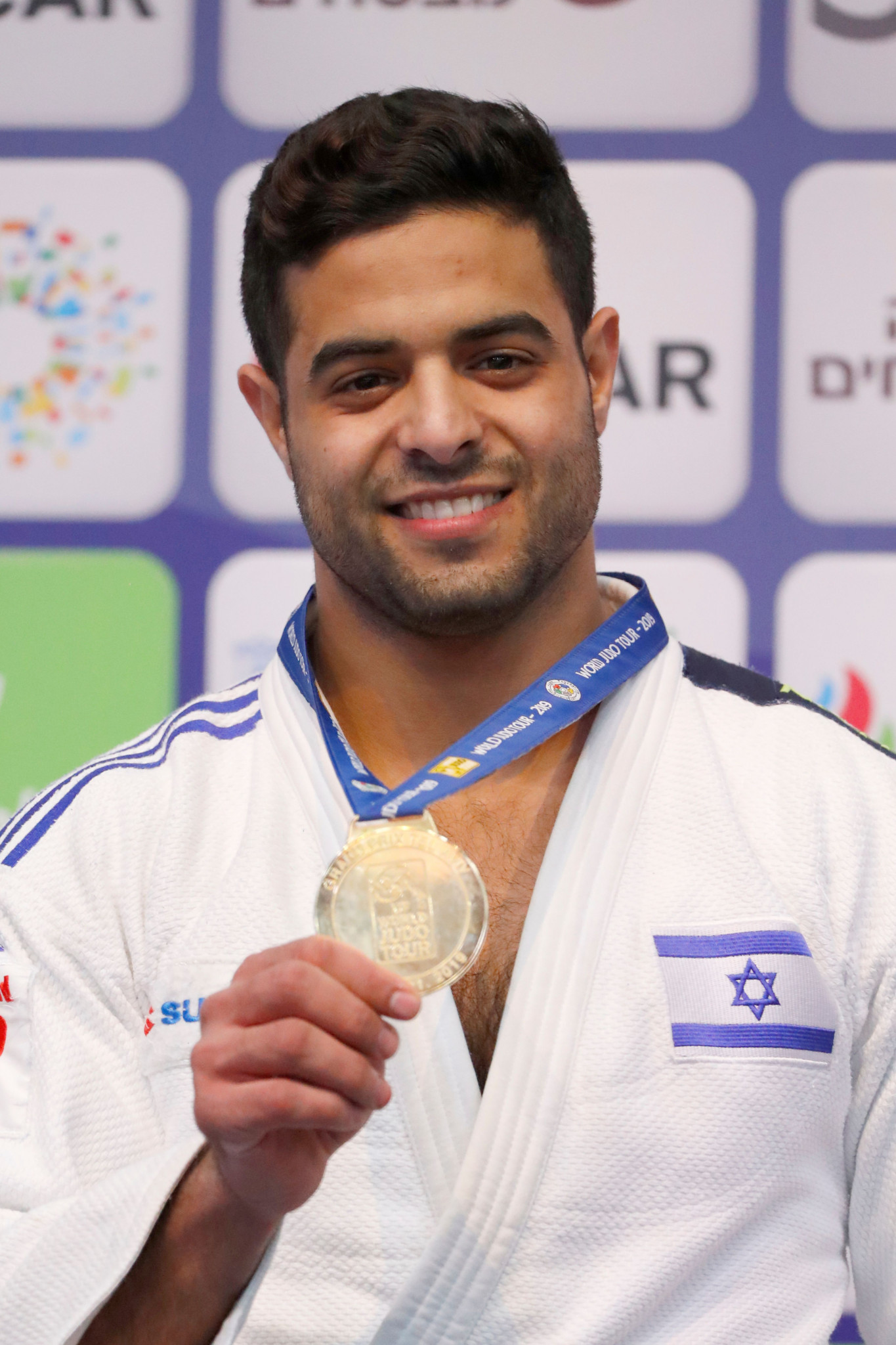 Israel's Sagi Muki was shortlisted for male judoka of 2019-2020 at the IJF Awards, and also won the Ippon of the Year honour ©IJF