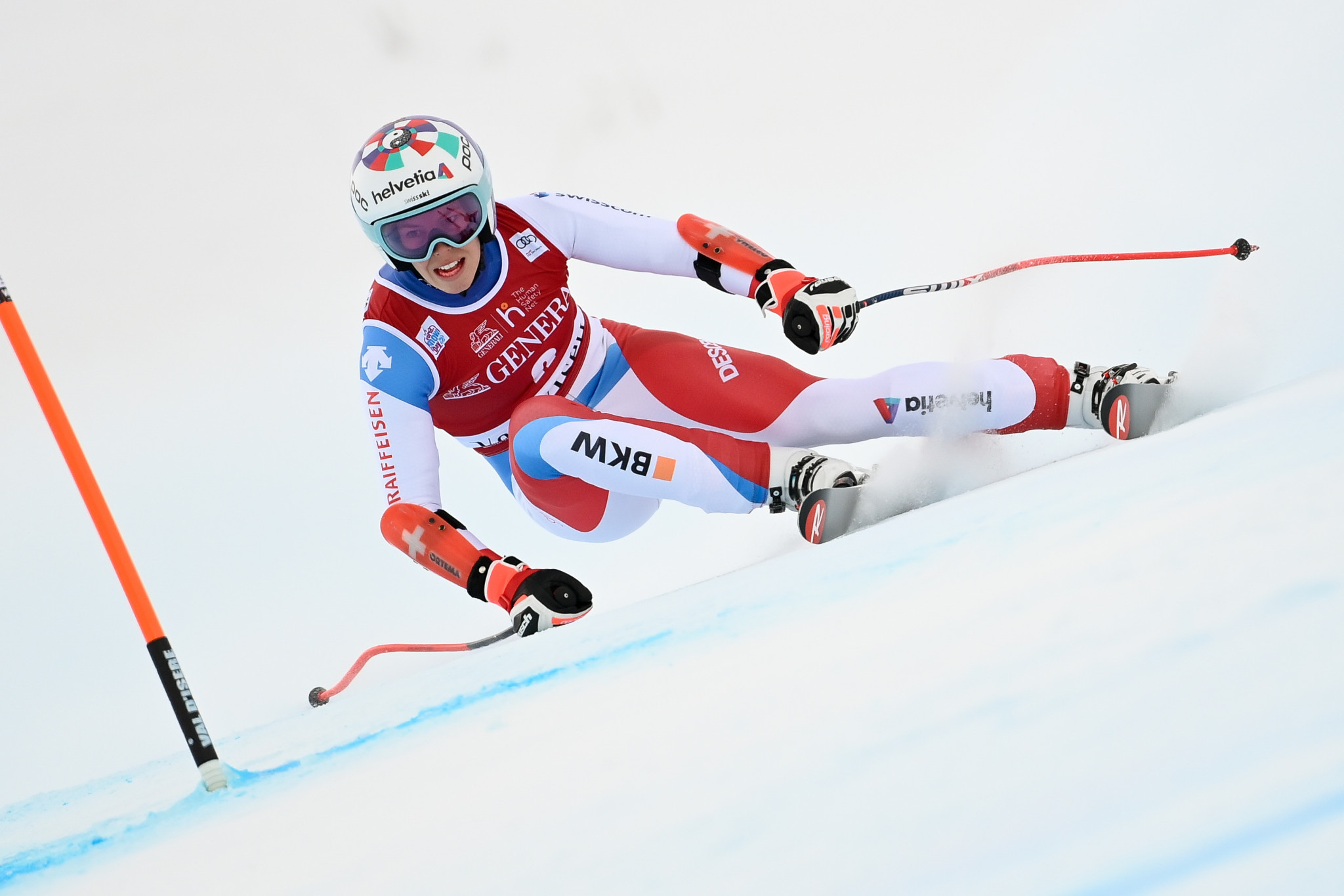 Michelle Gisin claimed her first win of the calendar year at the FIS Alpine Ski World Cup women's slalom in Semmering ©Getty Images